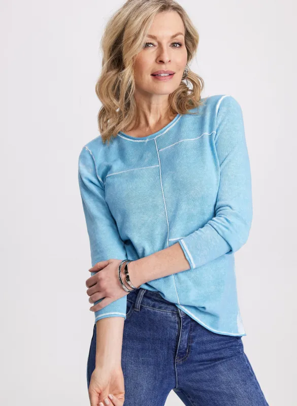 Lightweight Crew Neck Sweater sold by Laura