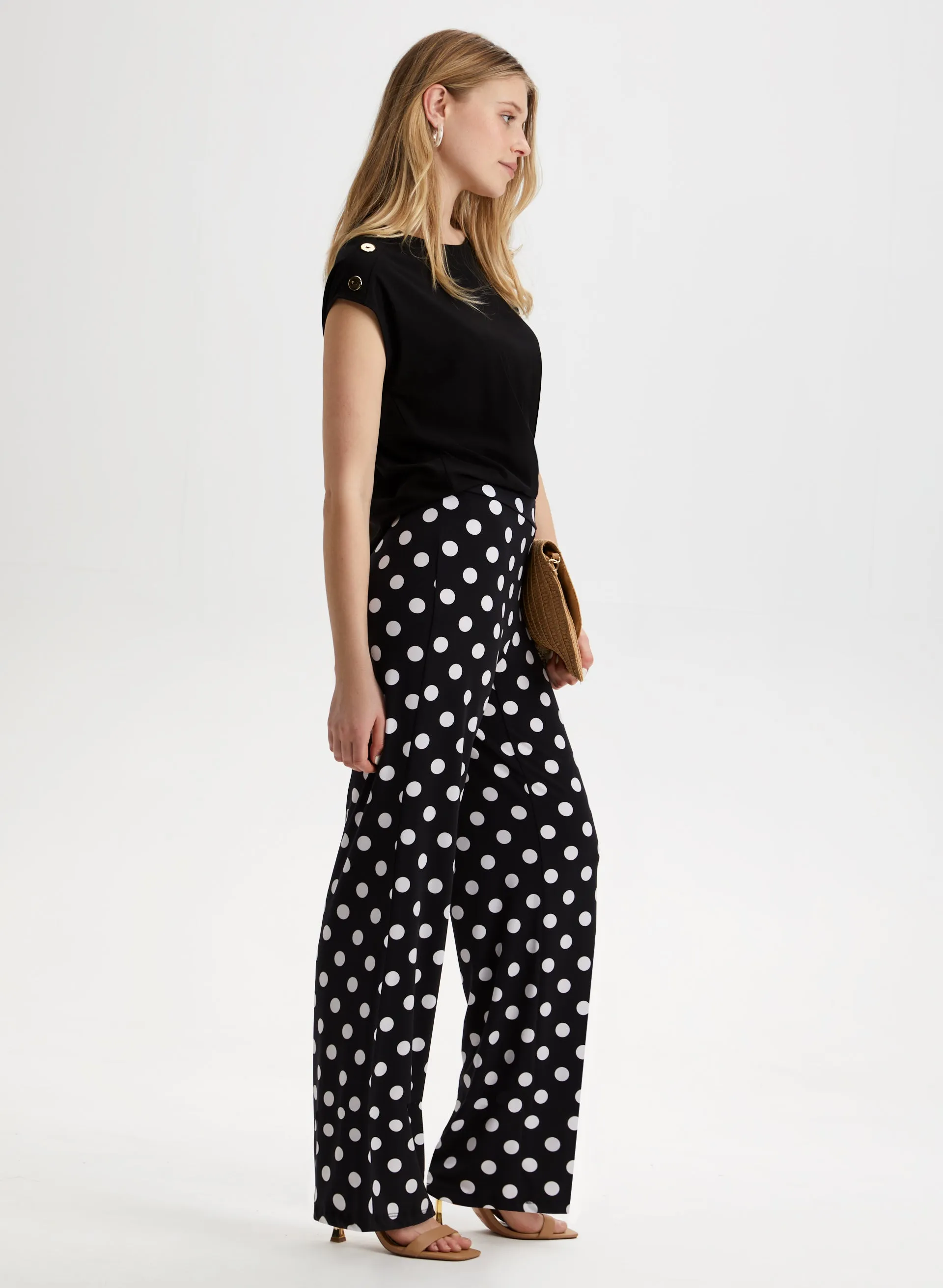 Polka Dot Pull-On Pants sold by Laura product image thumbnail 5