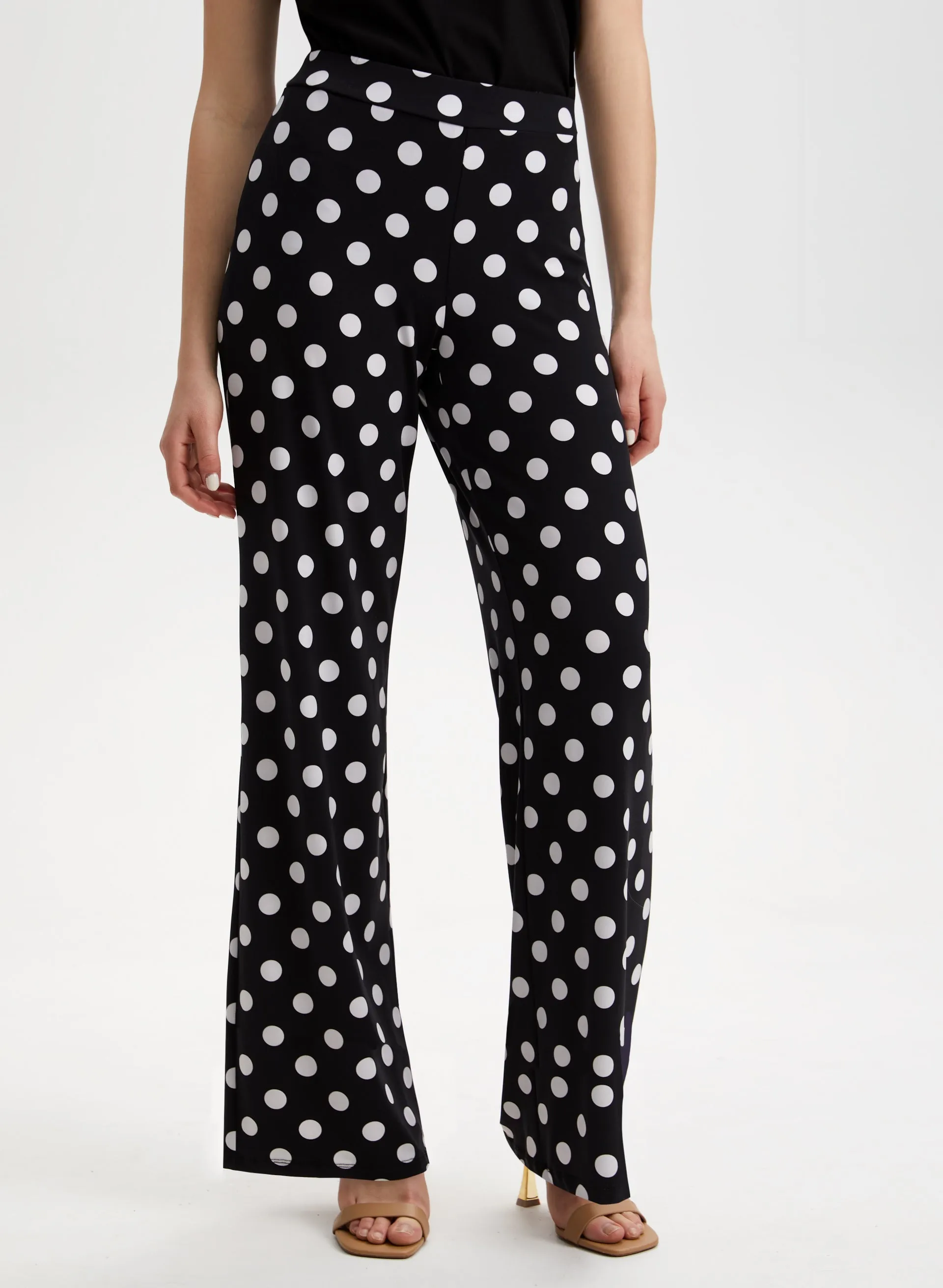Polka Dot Pull-On Pants sold by Laura