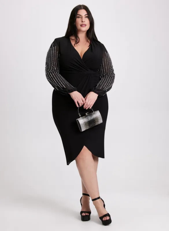 Joseph Ribkoff - Wrap-Style Dress sold by Laura