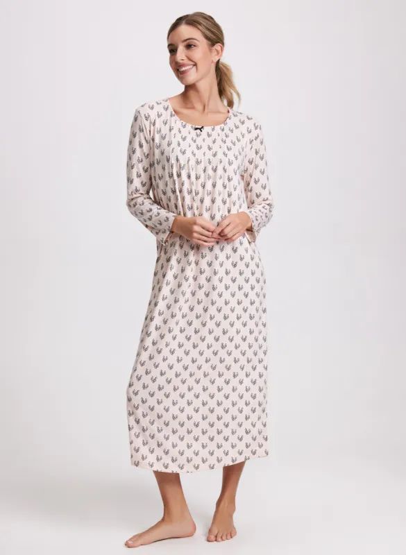 Abstract Heart Nightgown sold by Laura