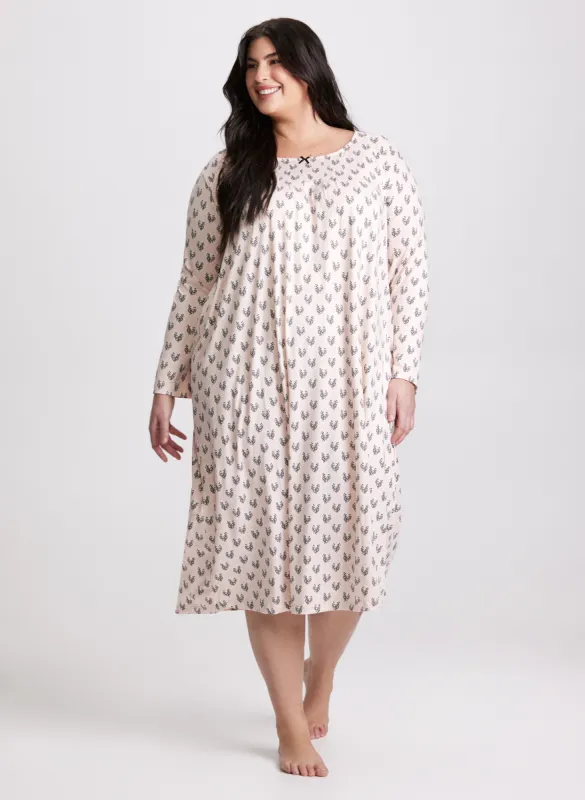 Leopard Heart Nightgown sold by Laura