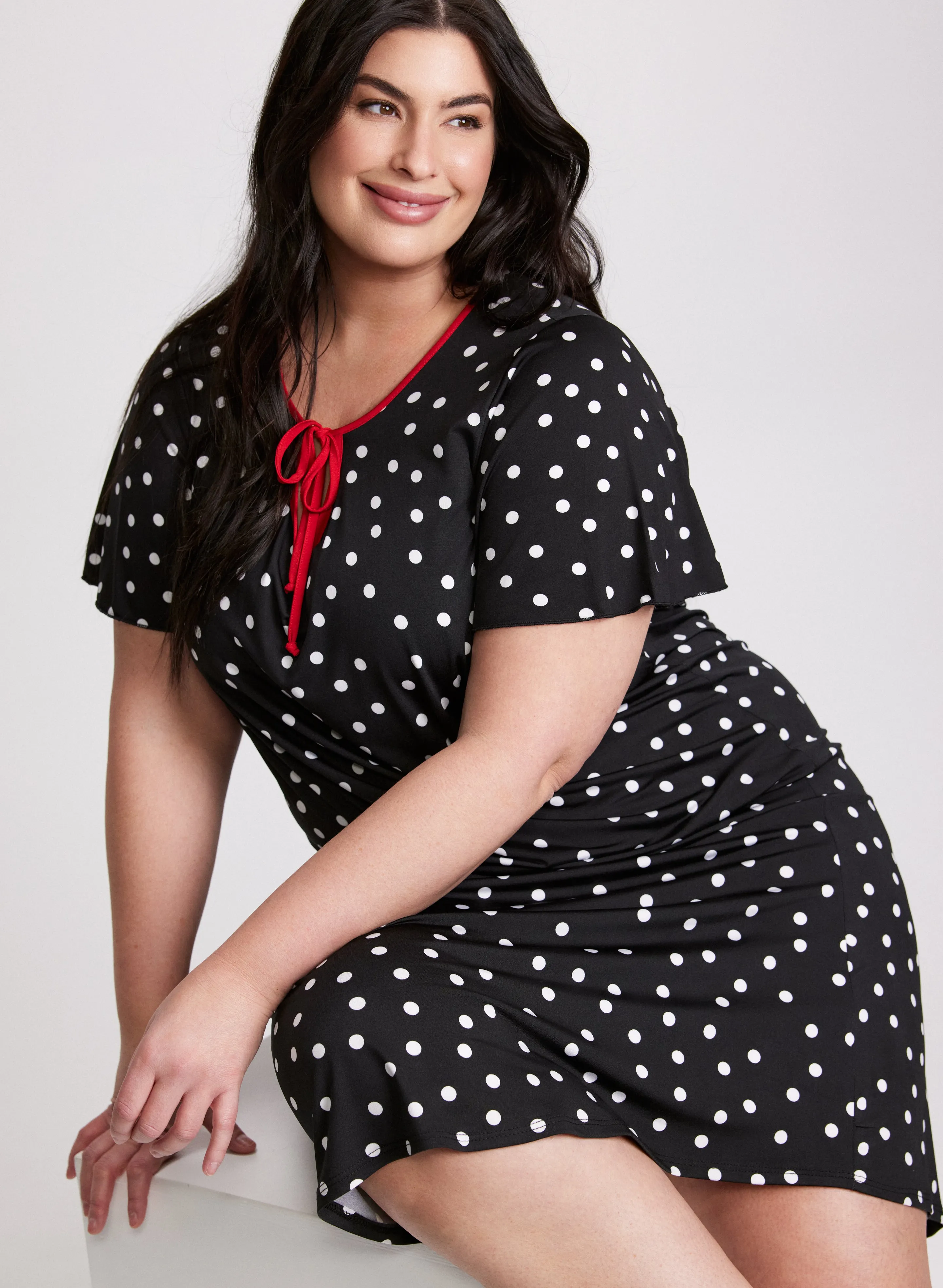 Polka Dot Night Gown sold by Laura product image thumbnail 4
