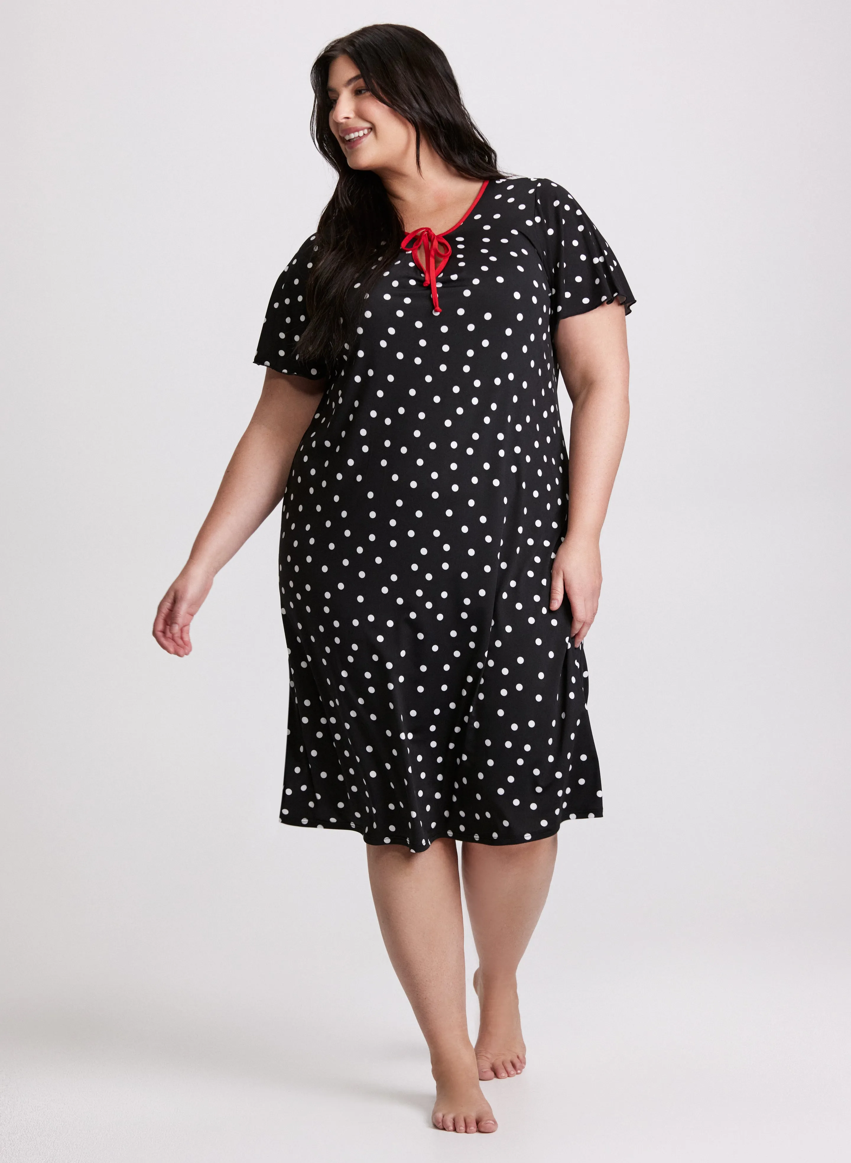 Polka Dot Night Gown sold by Laura