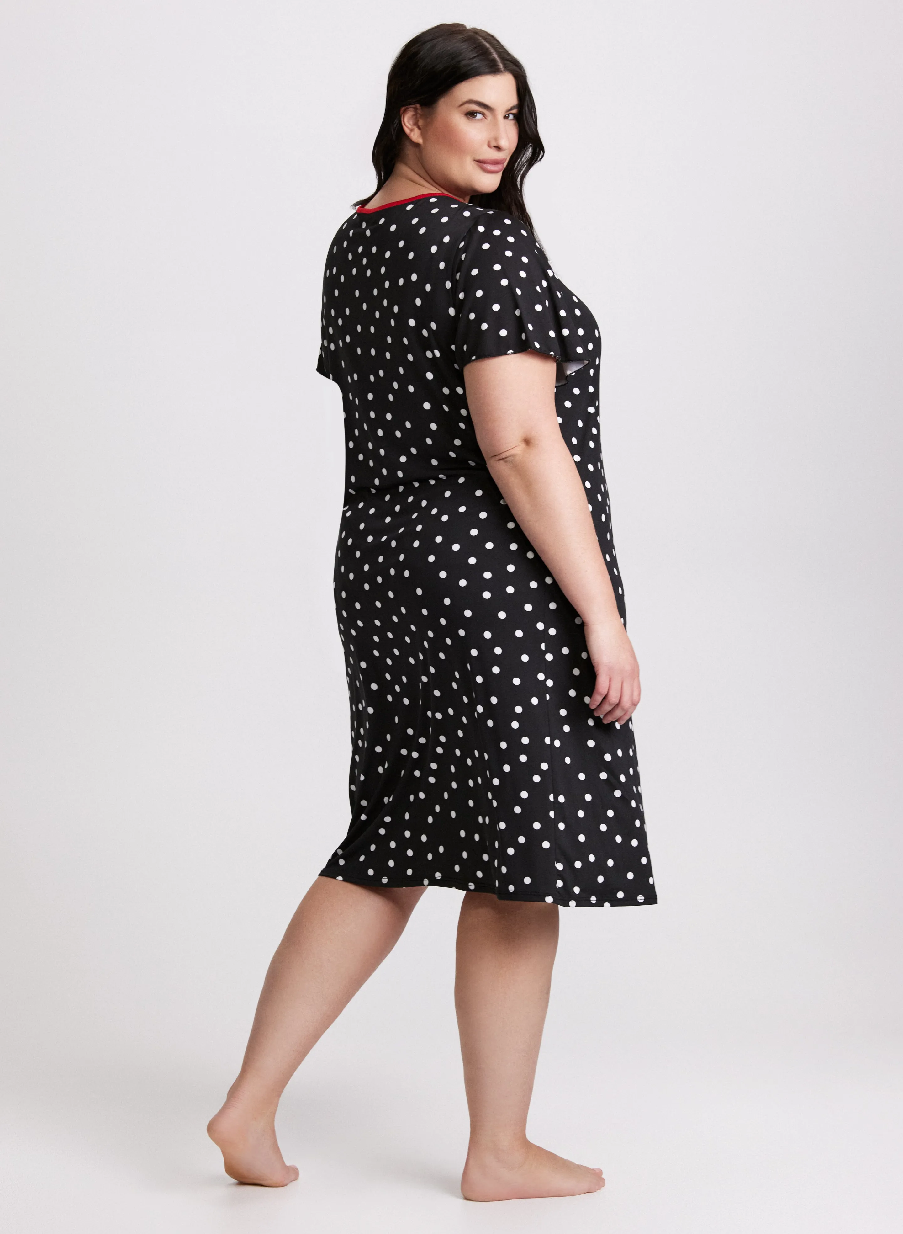 Polka Dot Night Gown sold by Laura product image thumbnail 3