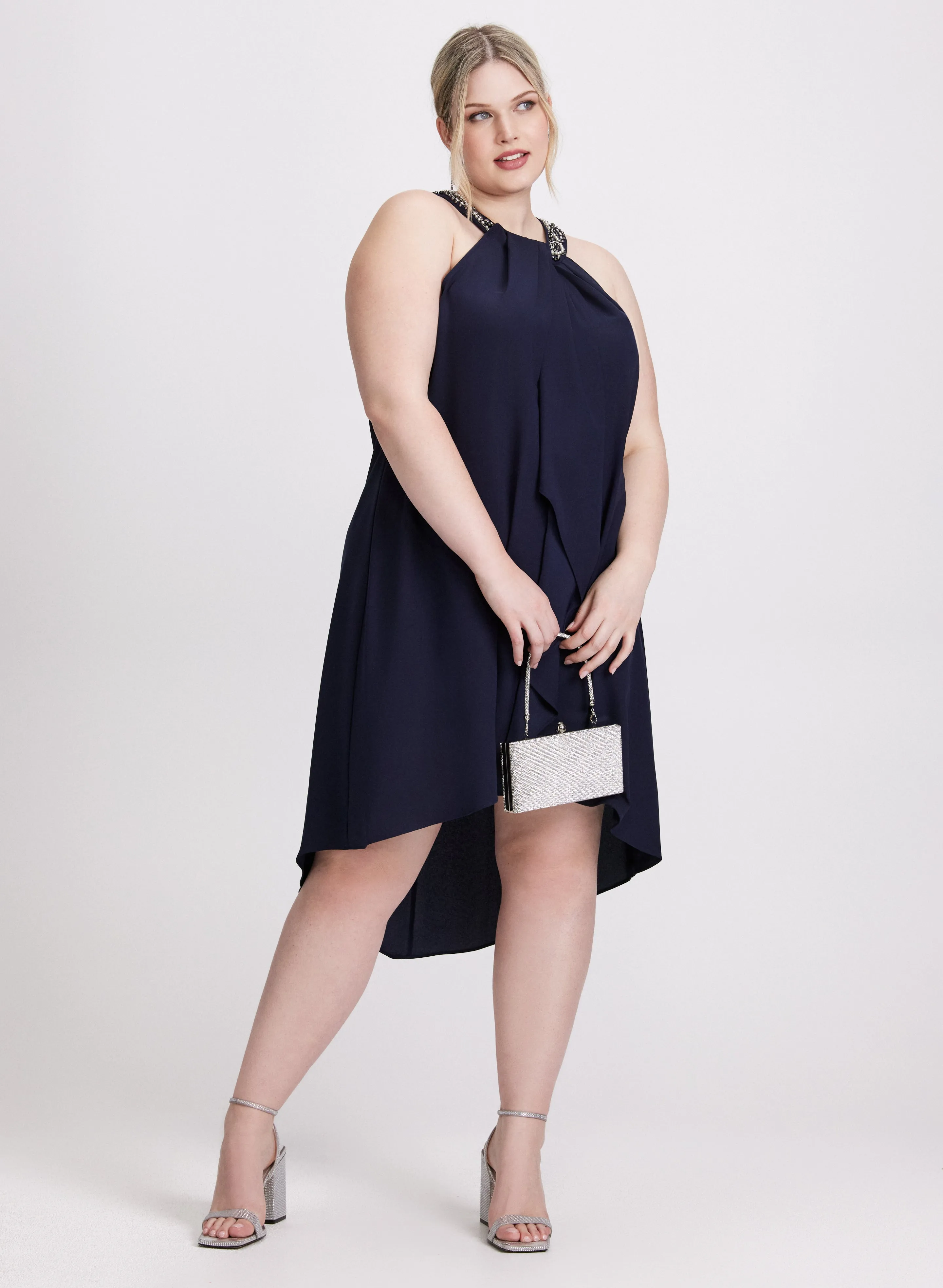 Beaded Halter Neck Dress sold by Laura