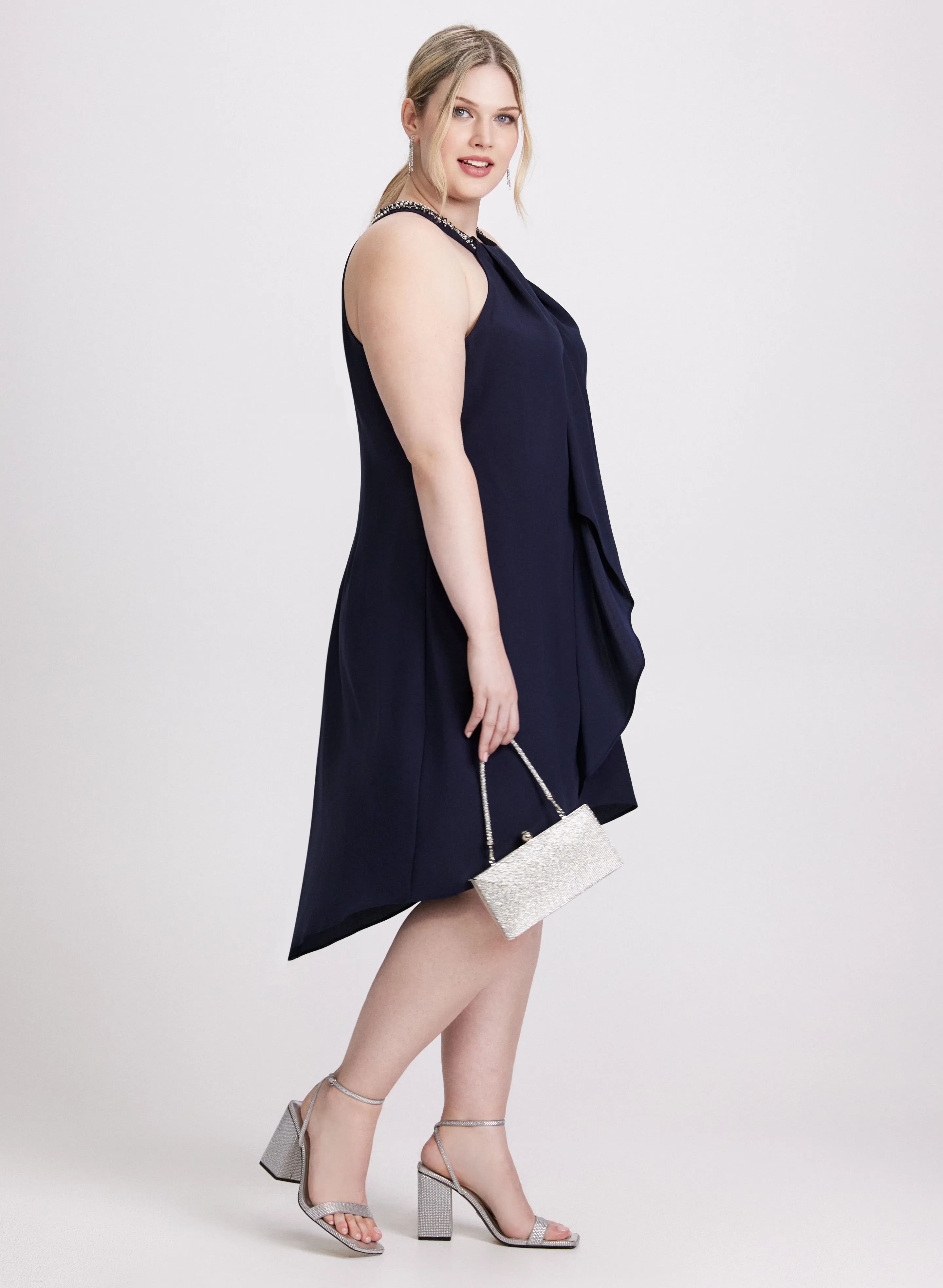 Beaded Halter Neck Dress sold by Laura product image thumbnail 2