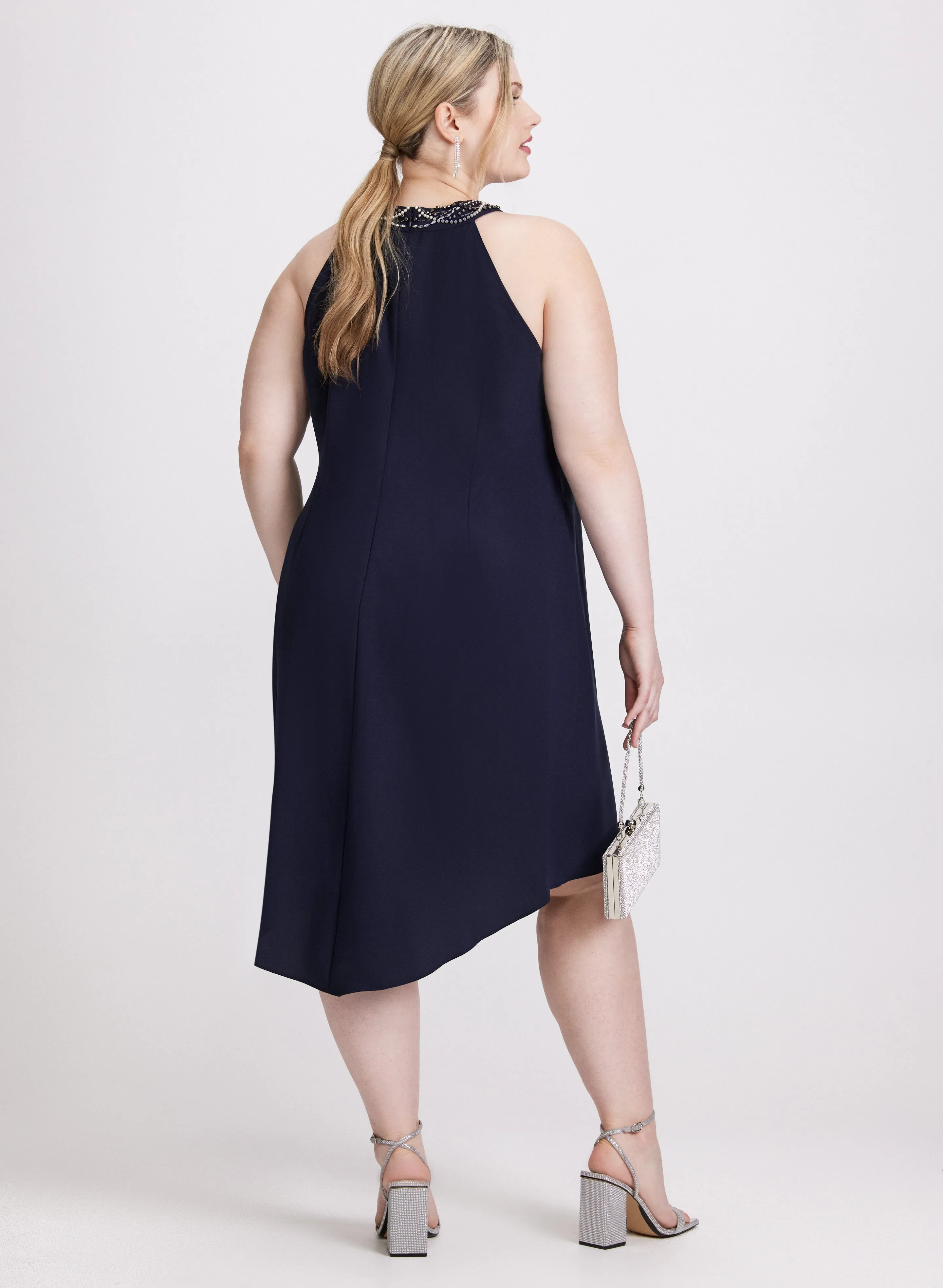 Beaded Halter Neck Dress sold by Laura product image thumbnail 3