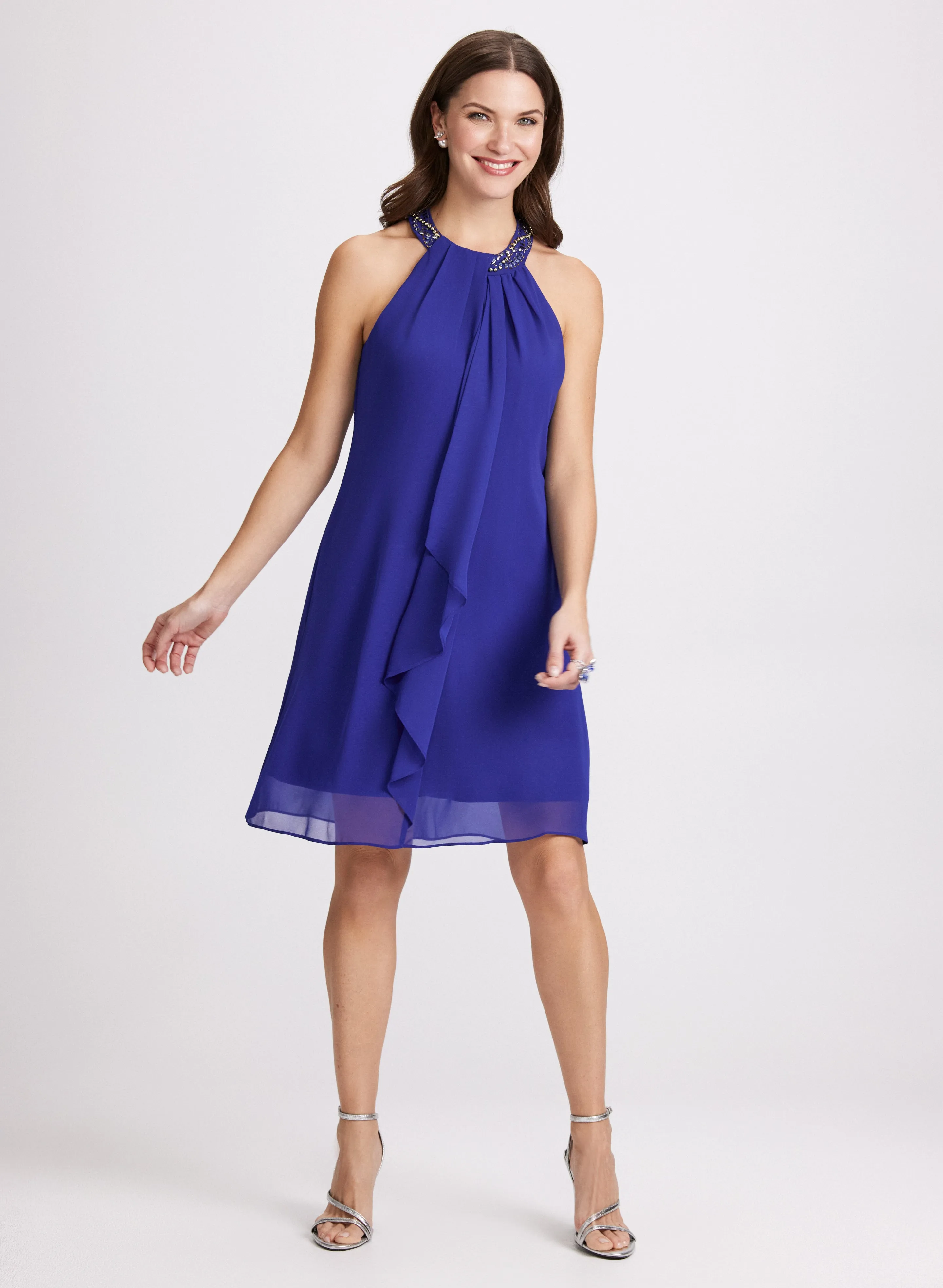 Beaded Halter Dress sold by Laura product image thumbnail 2