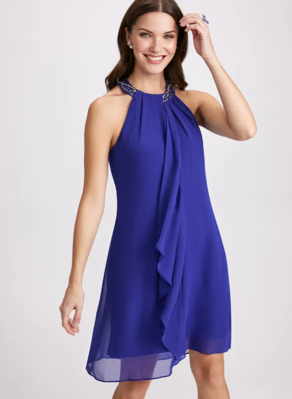 Beaded Halter Dress sold by Laura
