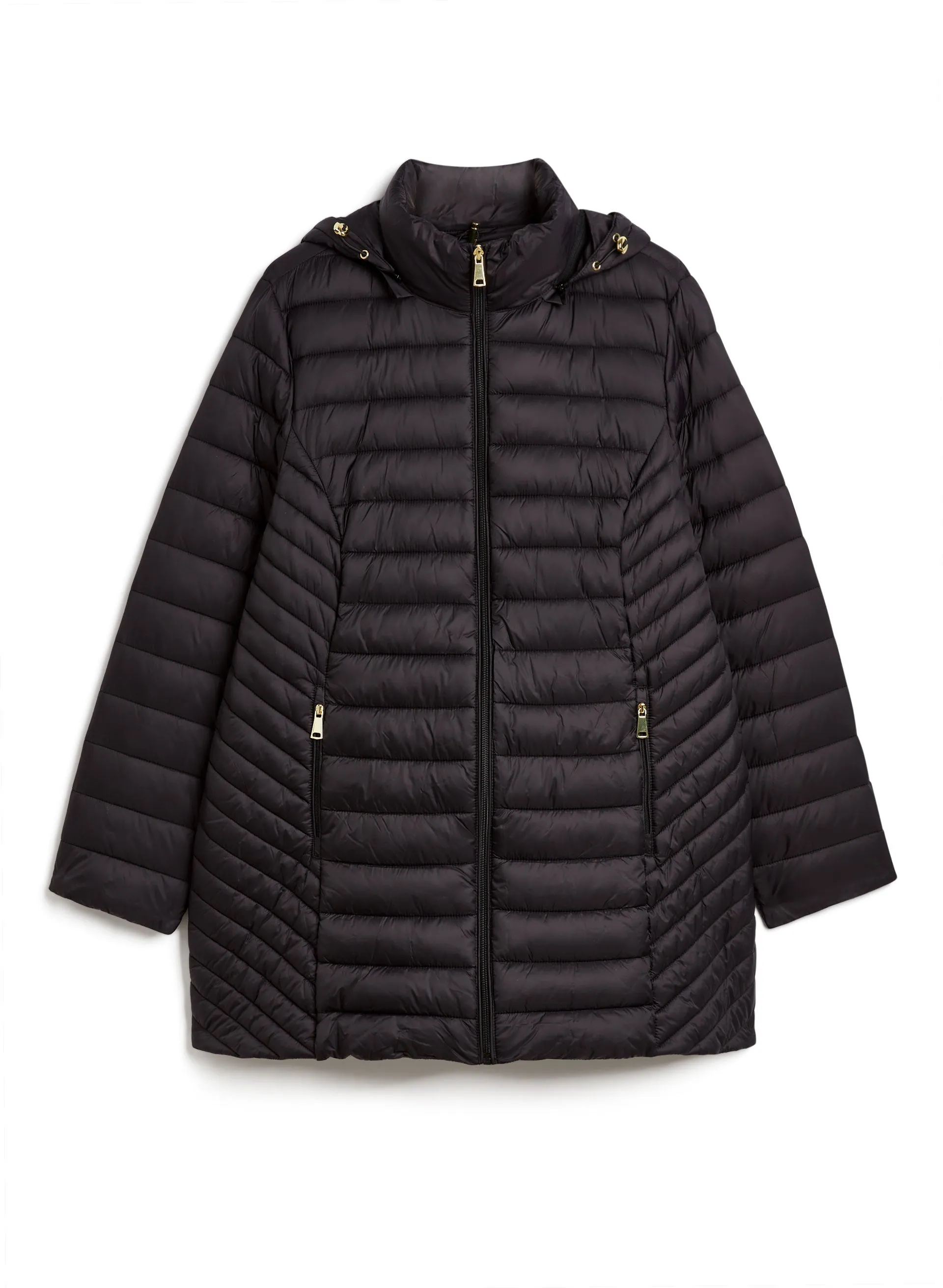 Packable Vegan Down Quilted Coat sold by Laura product image thumbnail 5