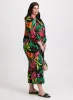 Joseph Ribkoff - Palm Print Capris sold by Laura