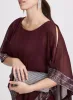 Asymmetric Cape Overlay Jumpsuit sold by Laura