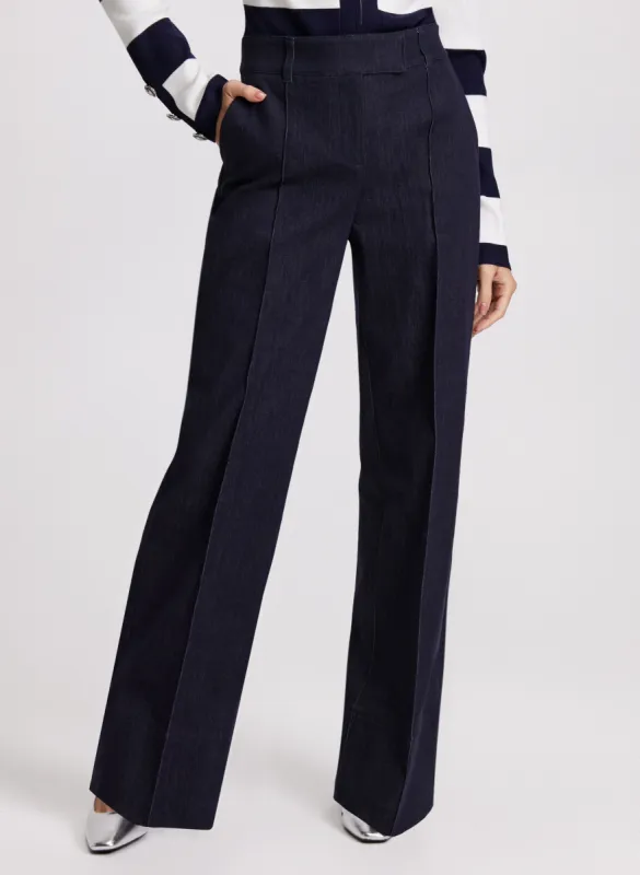 Olivia Wide-Leg Denim Pants - Regular sold by Laura