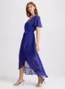 Flare Sleeve Wrap-Over Dress sold by Laura