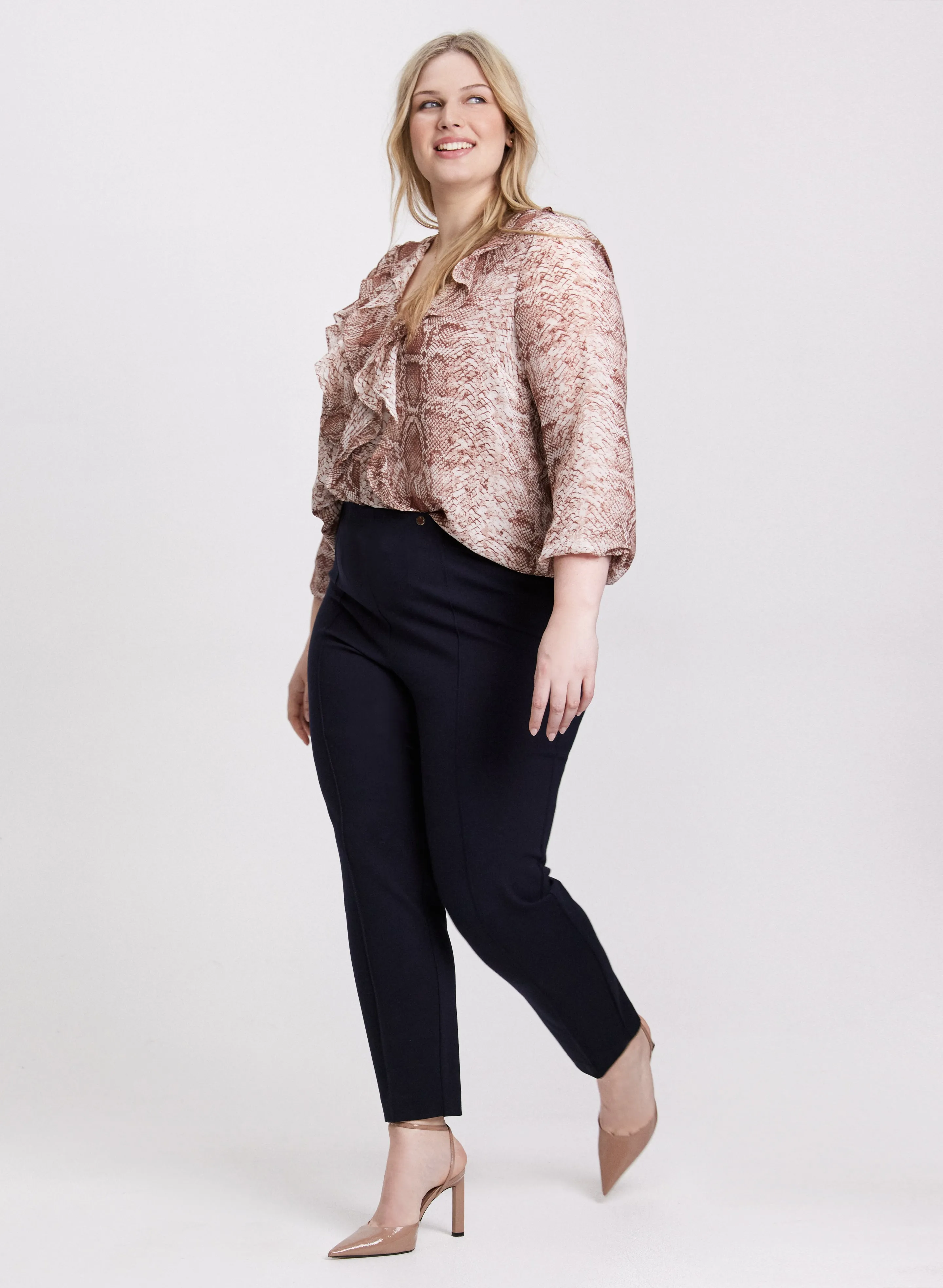Snake Print Chiffon Blouse sold by Laura product image thumbnail 3