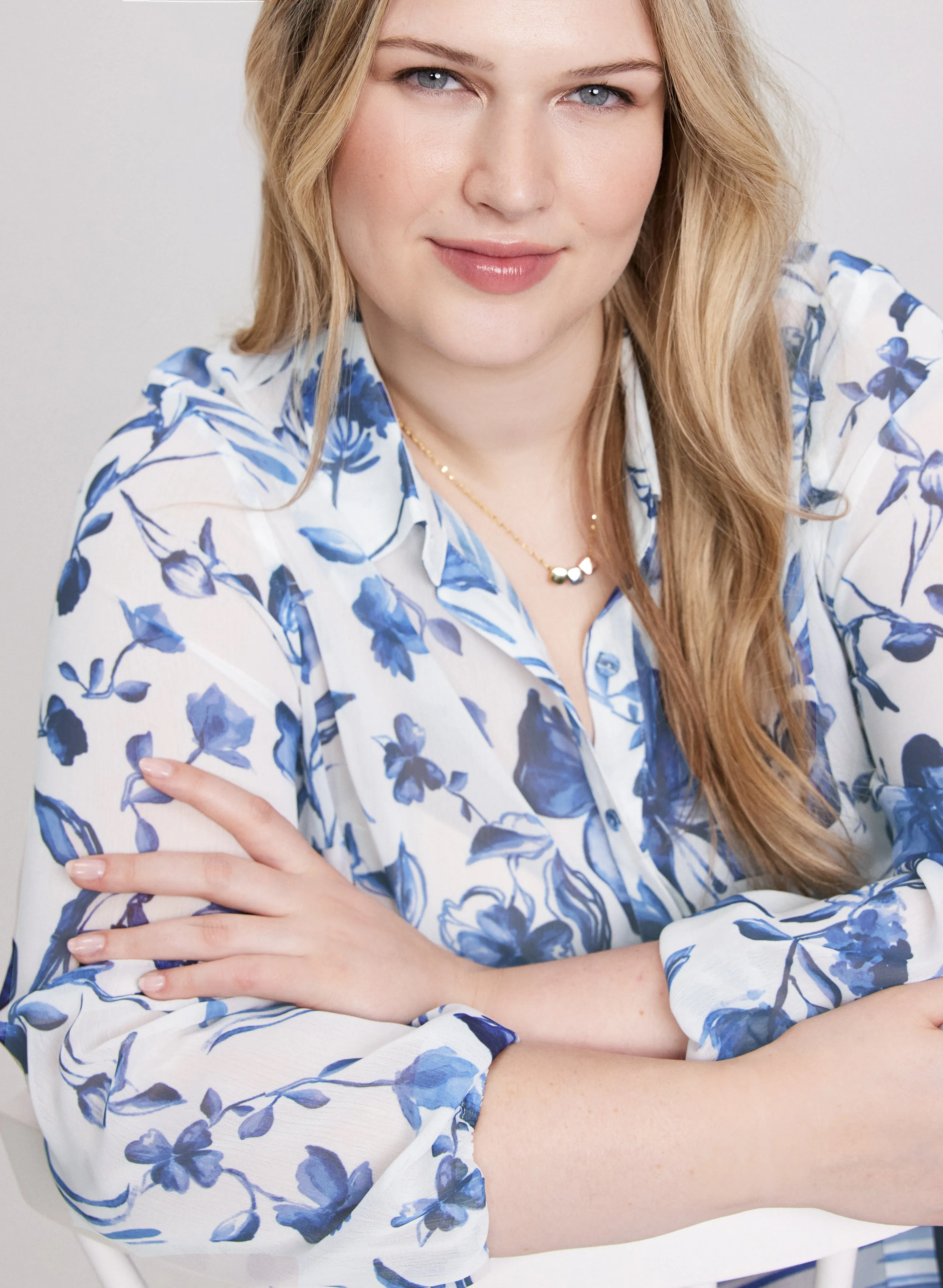 Floral Chiffon Button Blouse sold by Laura product image thumbnail 5