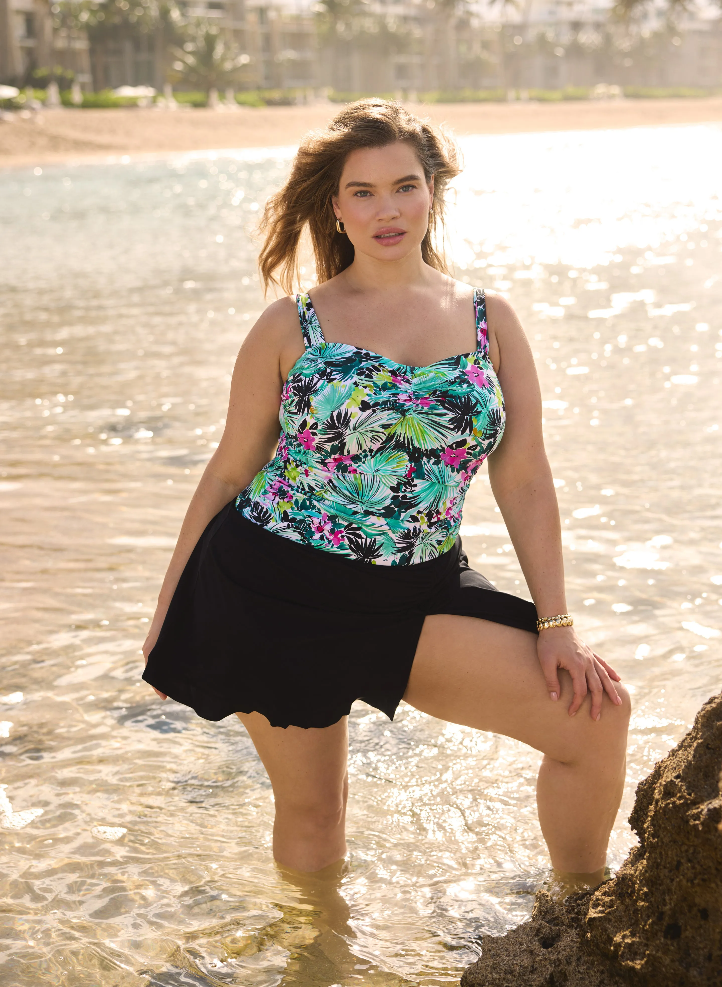 Profile by Gottex - Tropical Print Two-Piece Swimsuit sold by Laura product image thumbnail 3