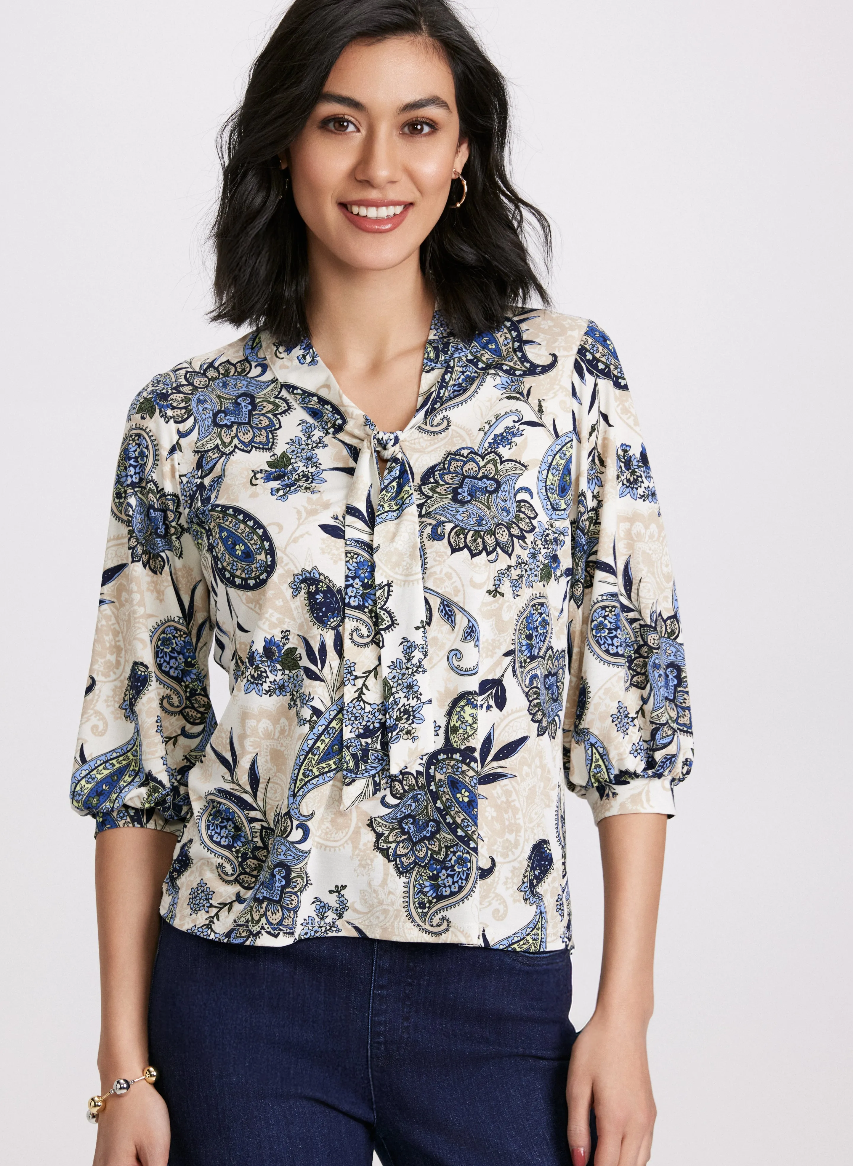 Paisley Print Top sold by Laura product image thumbnail 2