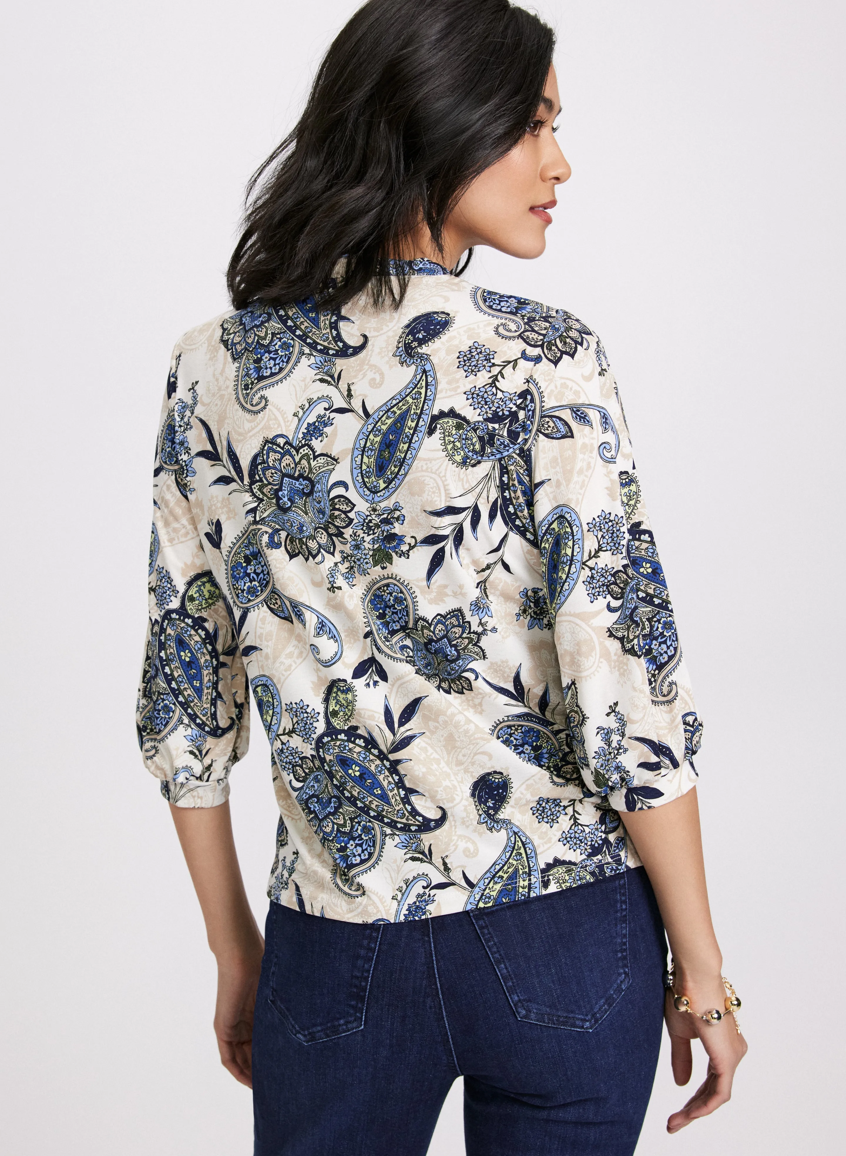Paisley Print Top sold by Laura product image thumbnail 4