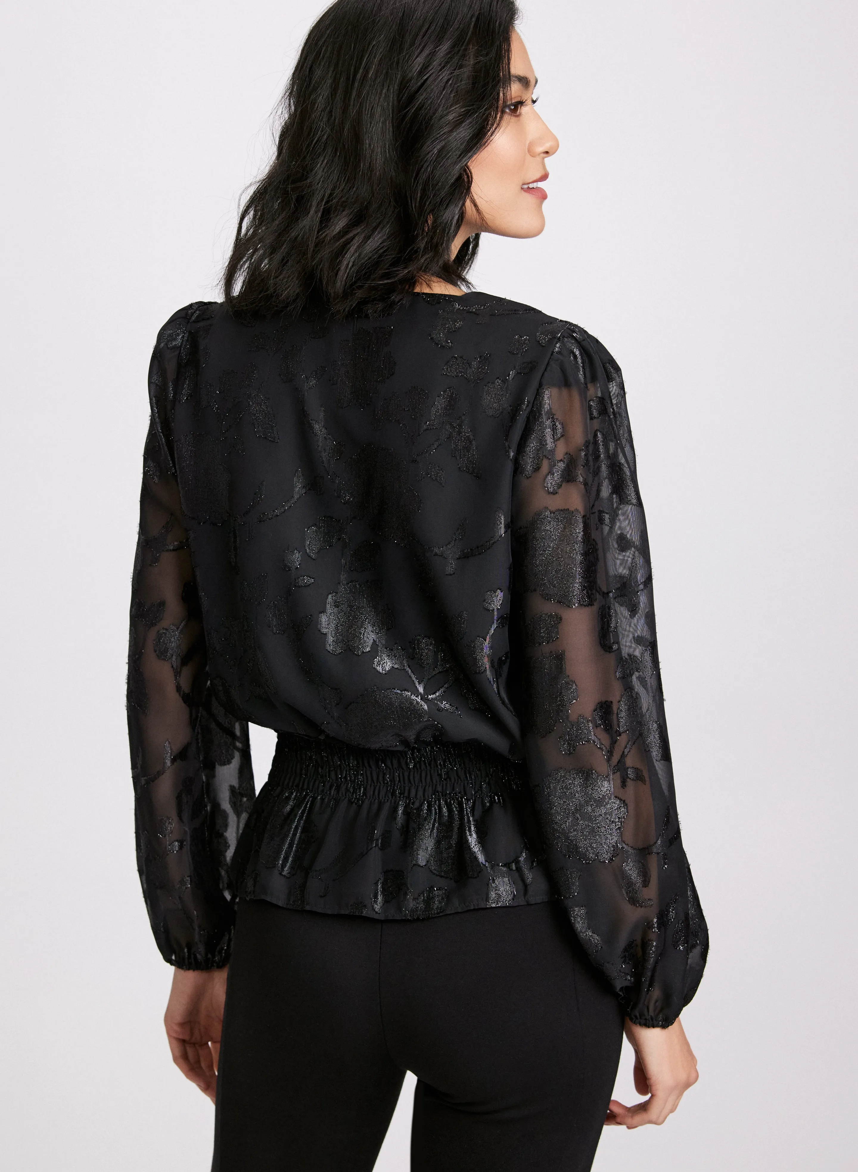 Foil Floral Blouse sold by Laura product image thumbnail 4