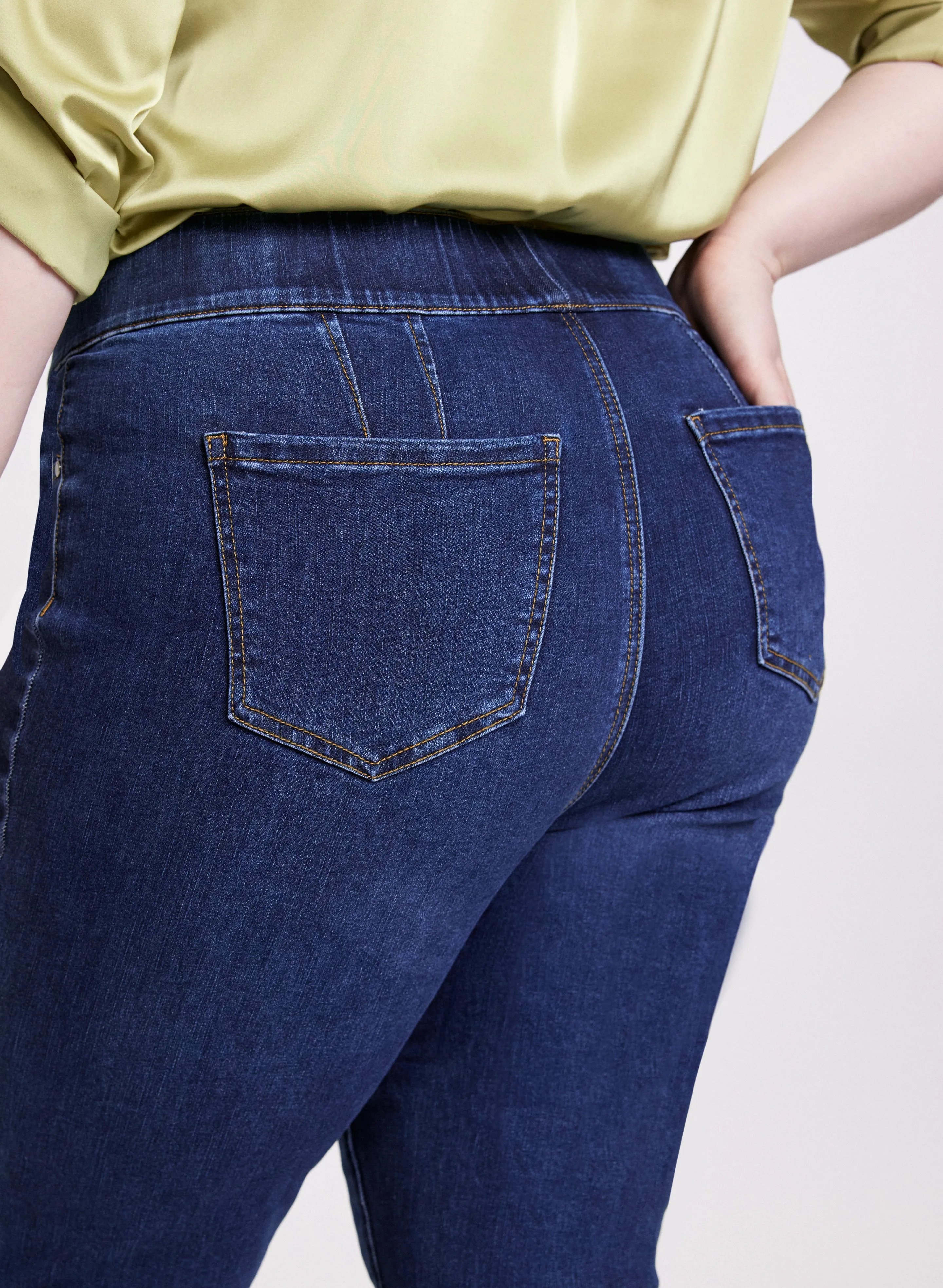 Flare Leg Pull-On Jeans sold by Laura product image thumbnail 5