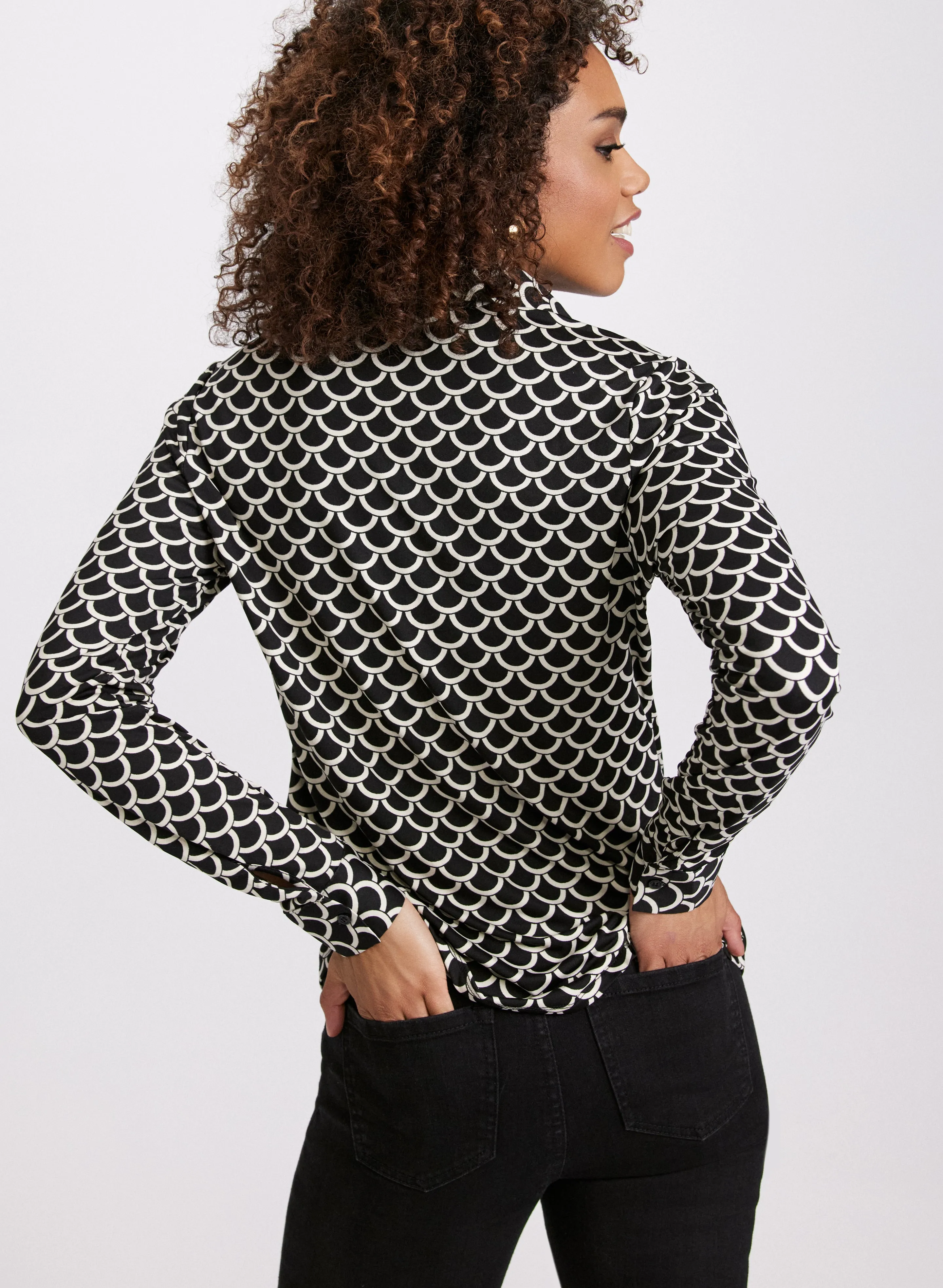 Geometric Print Blouse sold by Laura product image thumbnail 2