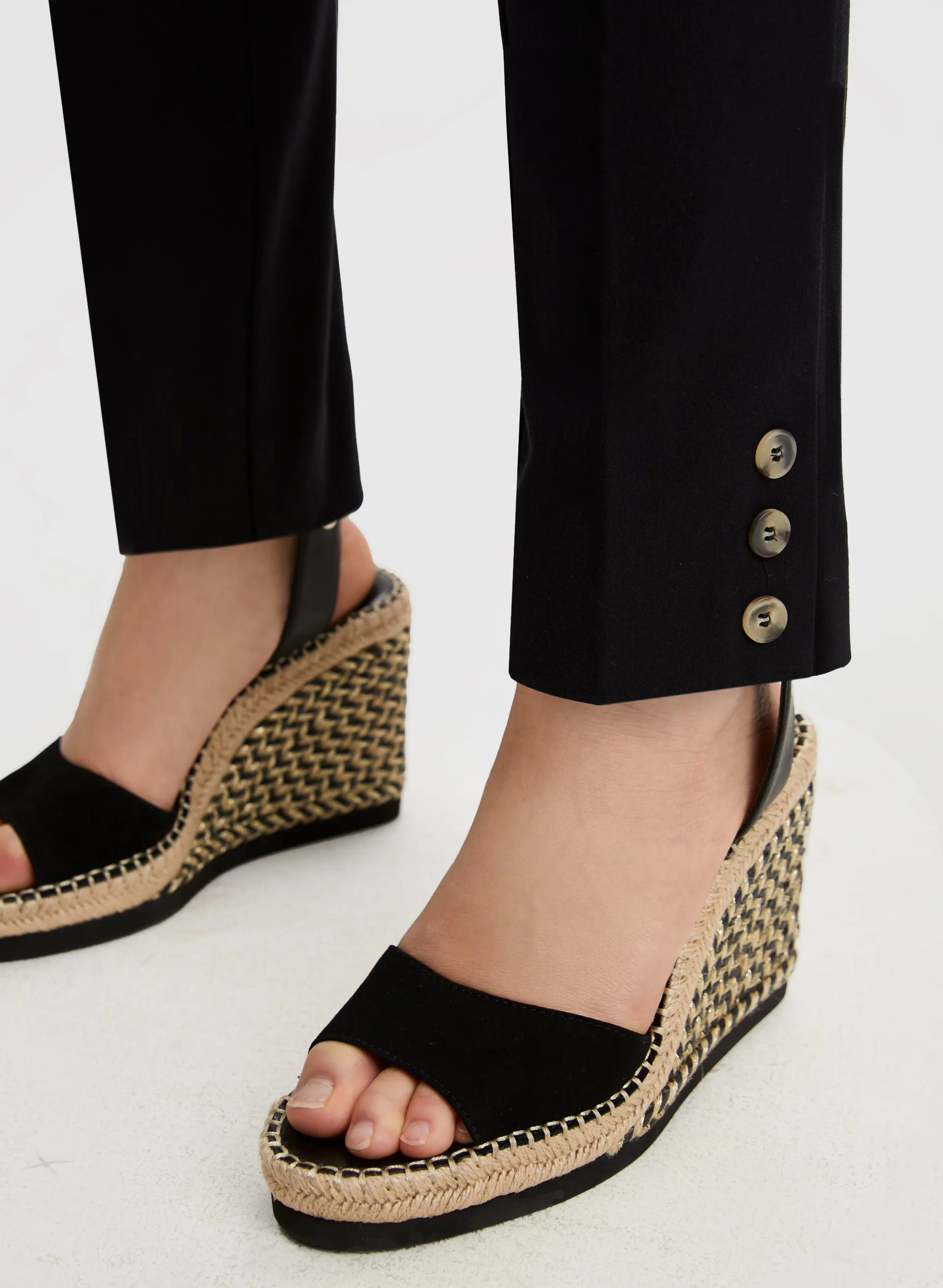 City Fit Button Detail Pants sold by Laura product image thumbnail 5