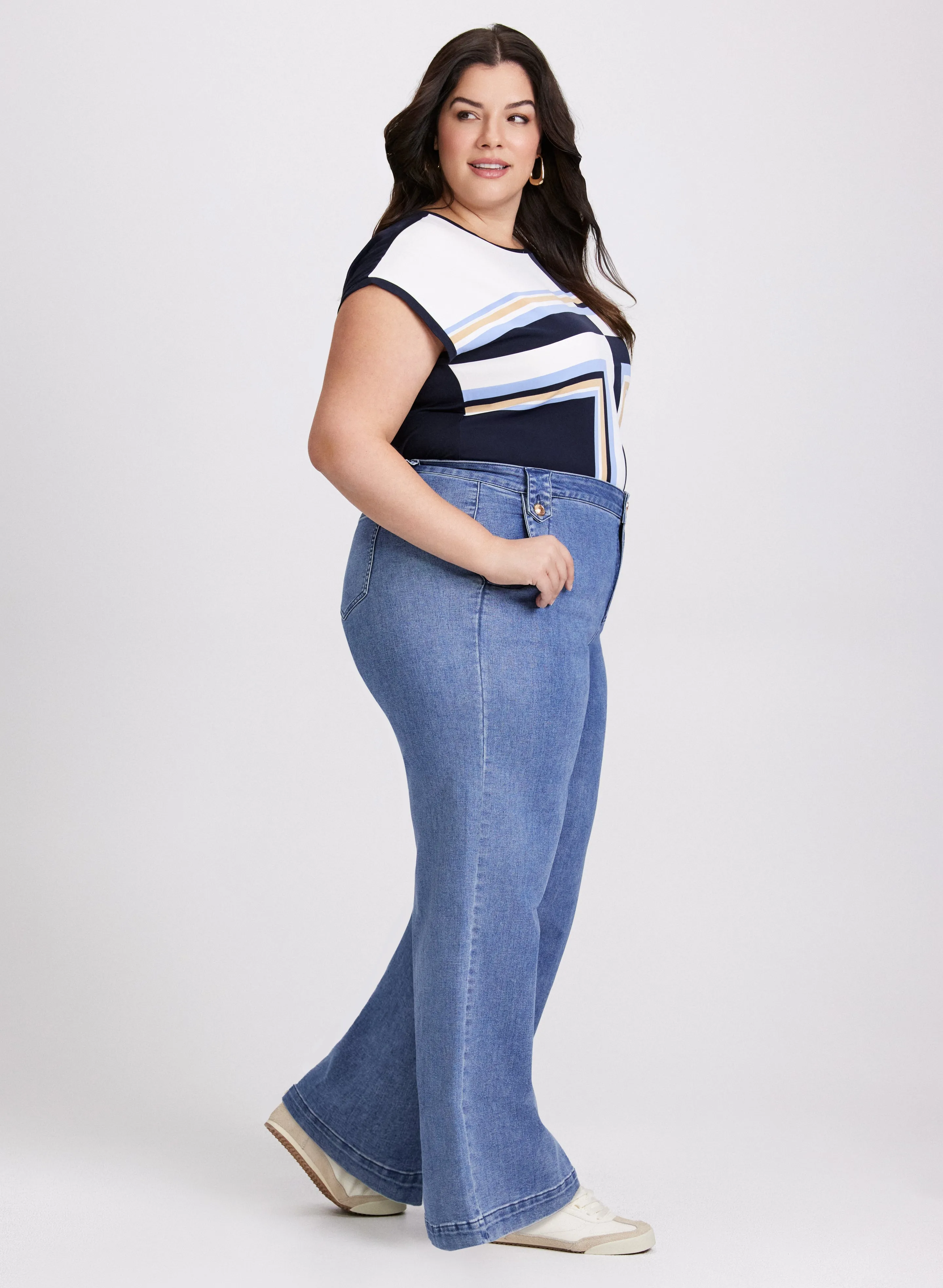 Faded Wide-Leg Jeans sold by Laura product image thumbnail 2