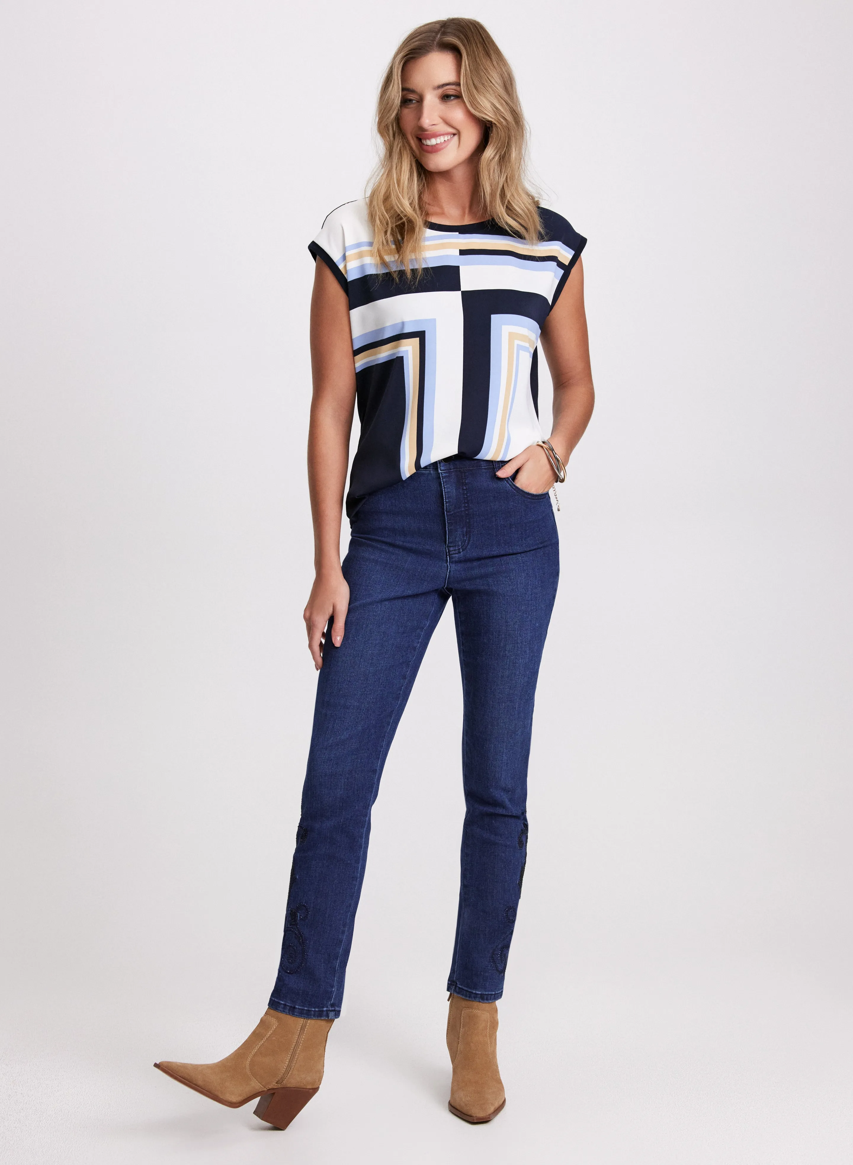 Geometric Print Top sold by Laura product image thumbnail 3