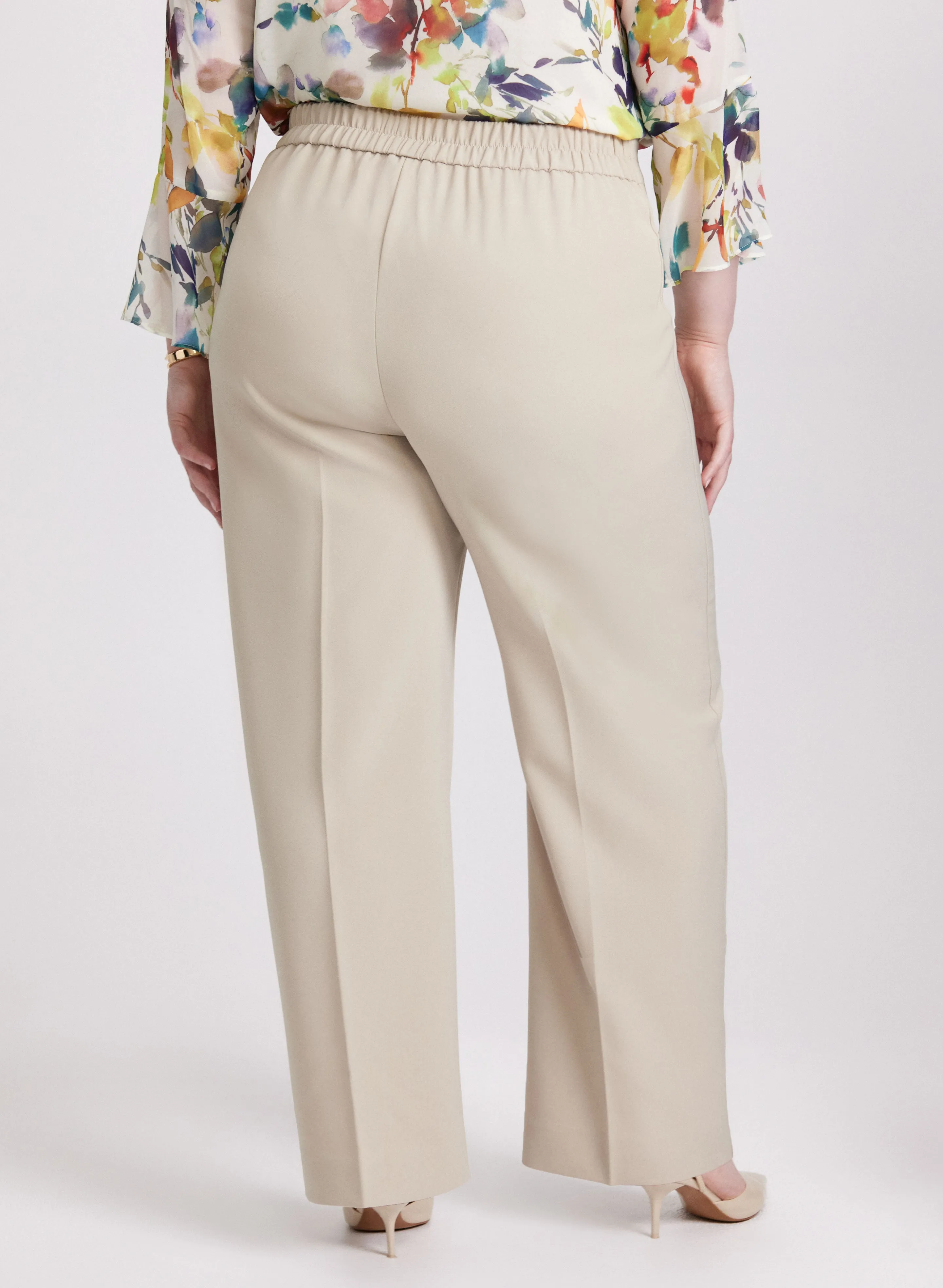 Olivia Elastic-Back Wide-Leg Pants sold by Laura product image thumbnail 2