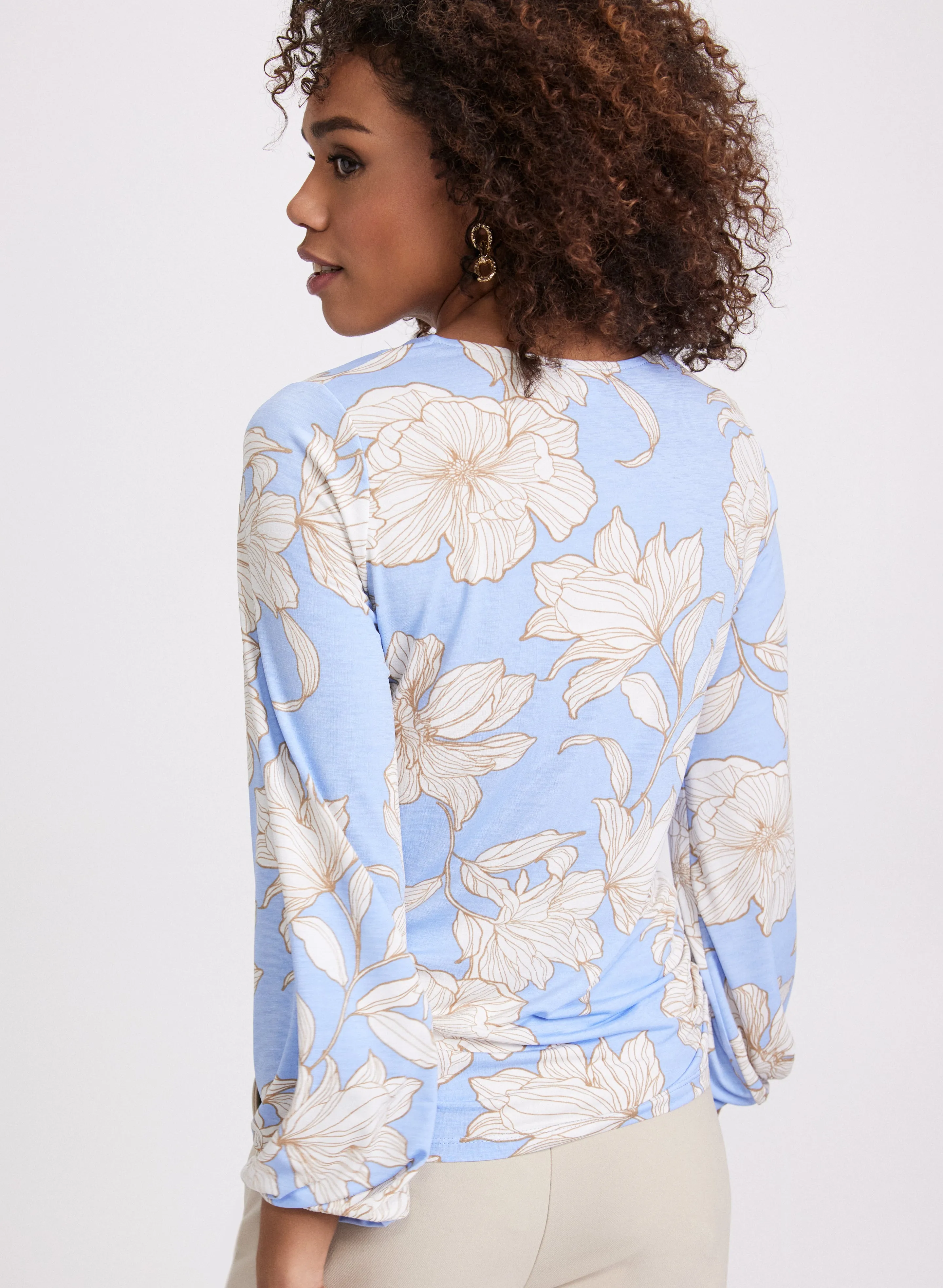 Floral Print Top sold by Laura product image thumbnail 3