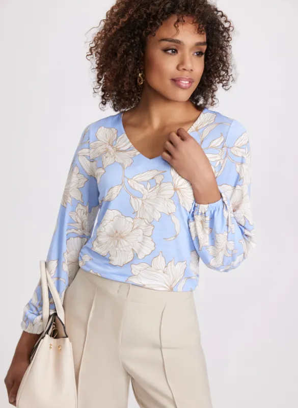Floral Print Top sold by Laura