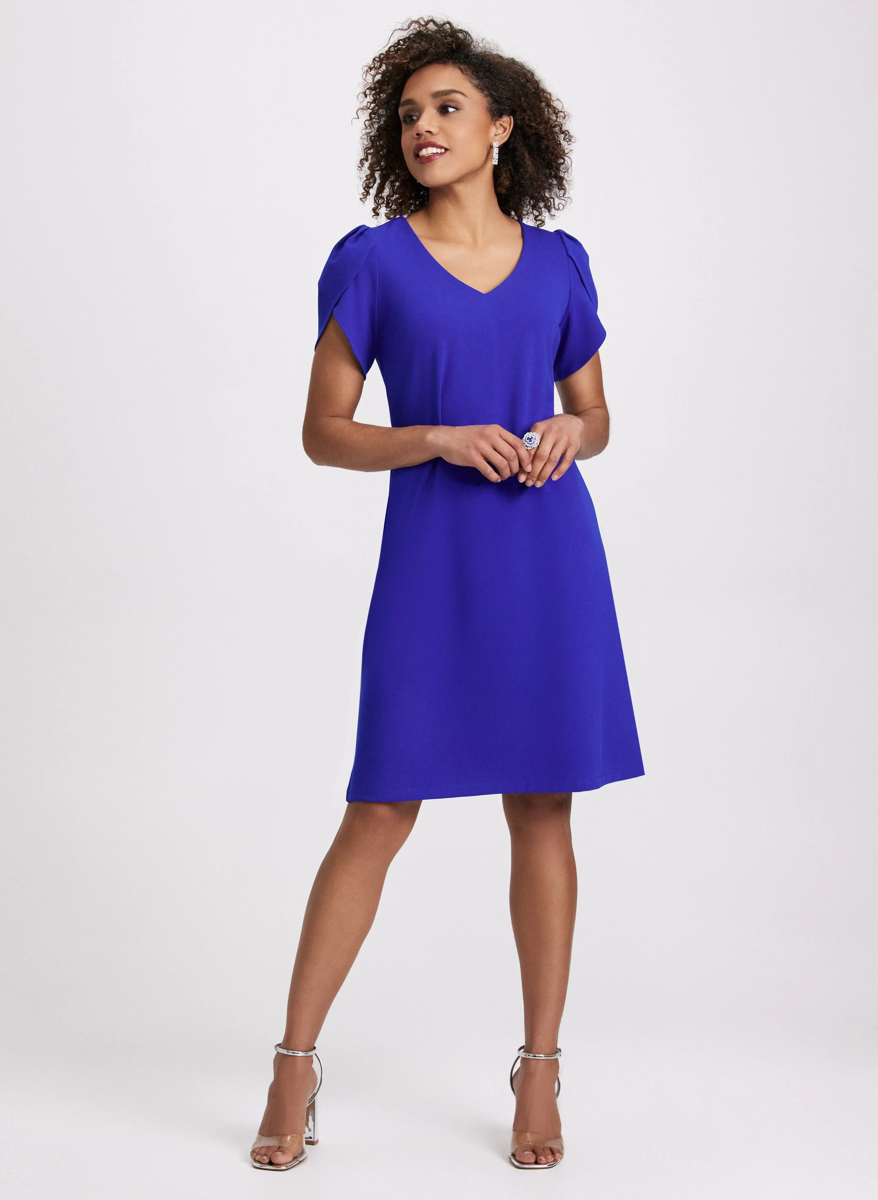 Tulip Sleeve Dress sold by Laura