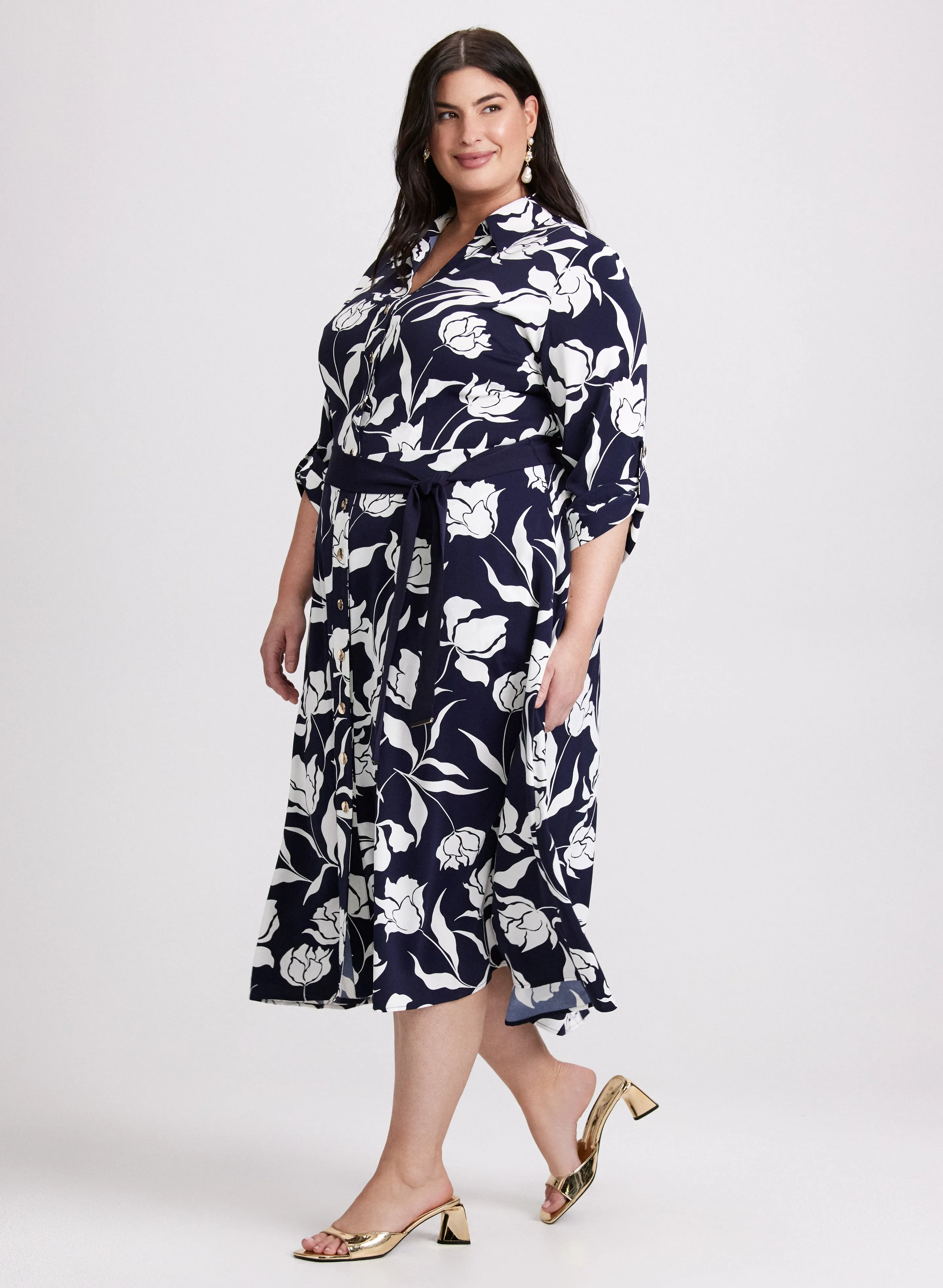 Floral Print Midi Dress sold by Laura product image thumbnail 2