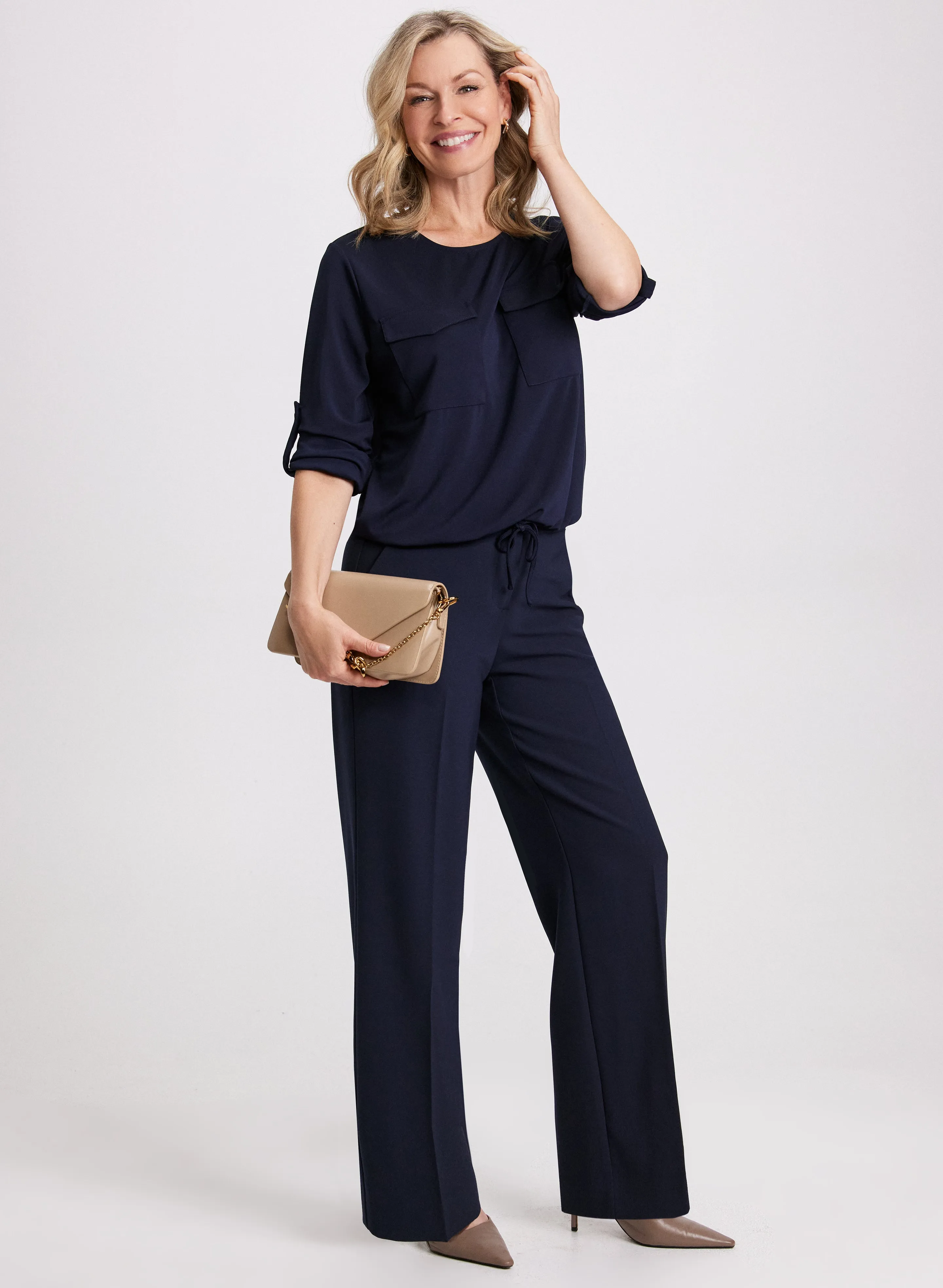 Folded Sleeve Top sold by Laura product image thumbnail 3
