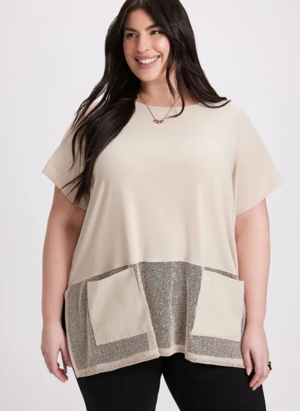 Joseph Ribkoff - Pocket Detail Tunic made by Laura