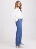 Rhinestone Straight-Leg Jeans sold by Laura