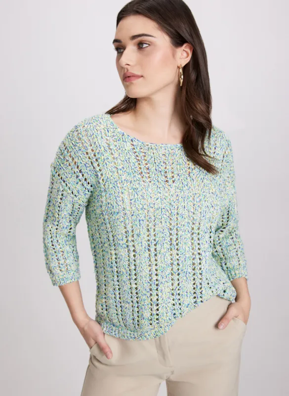 Open Knit Sweater sold by Laura