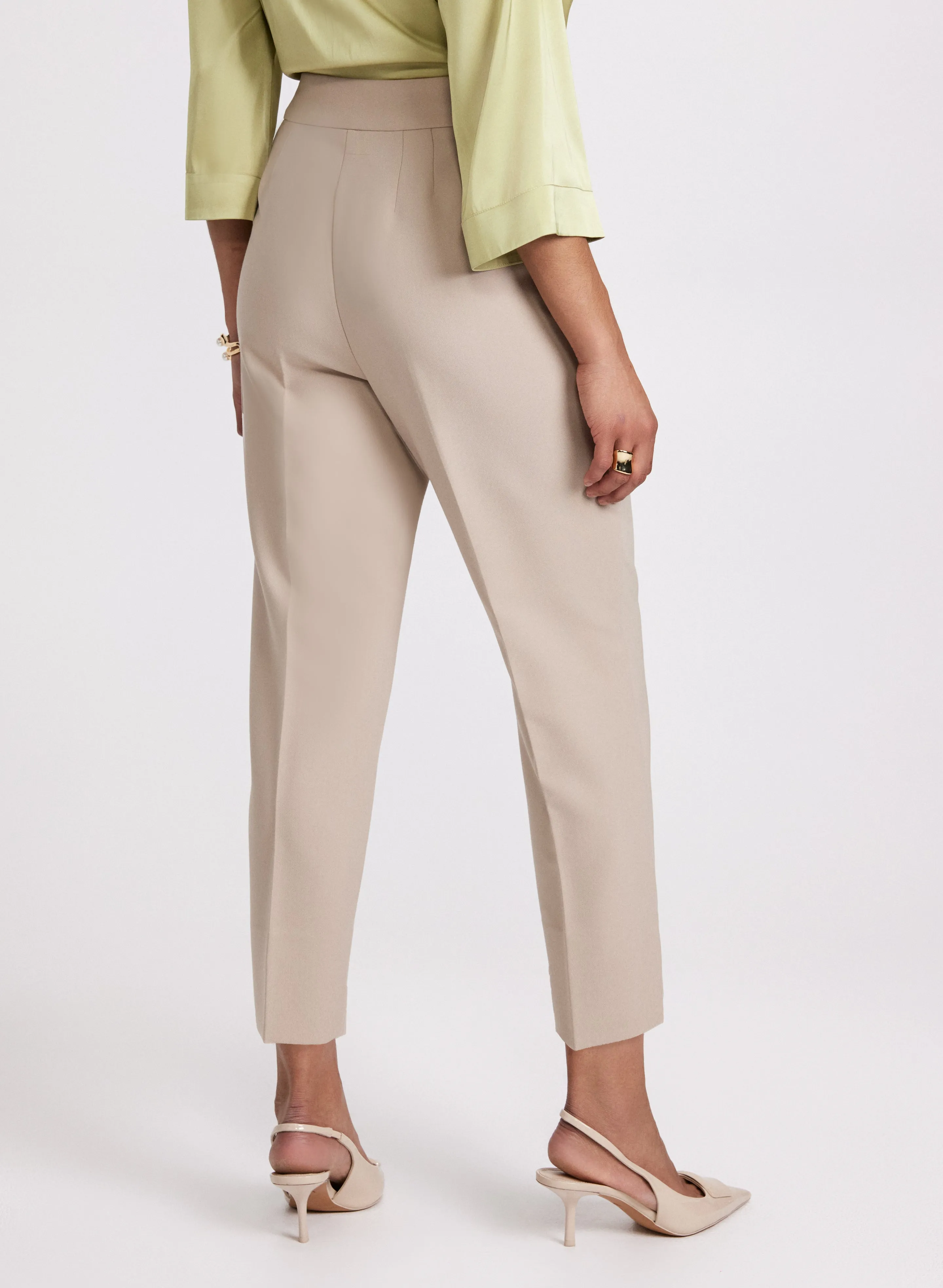 Pleated Slim-Leg Pants sold by Laura product image thumbnail 2