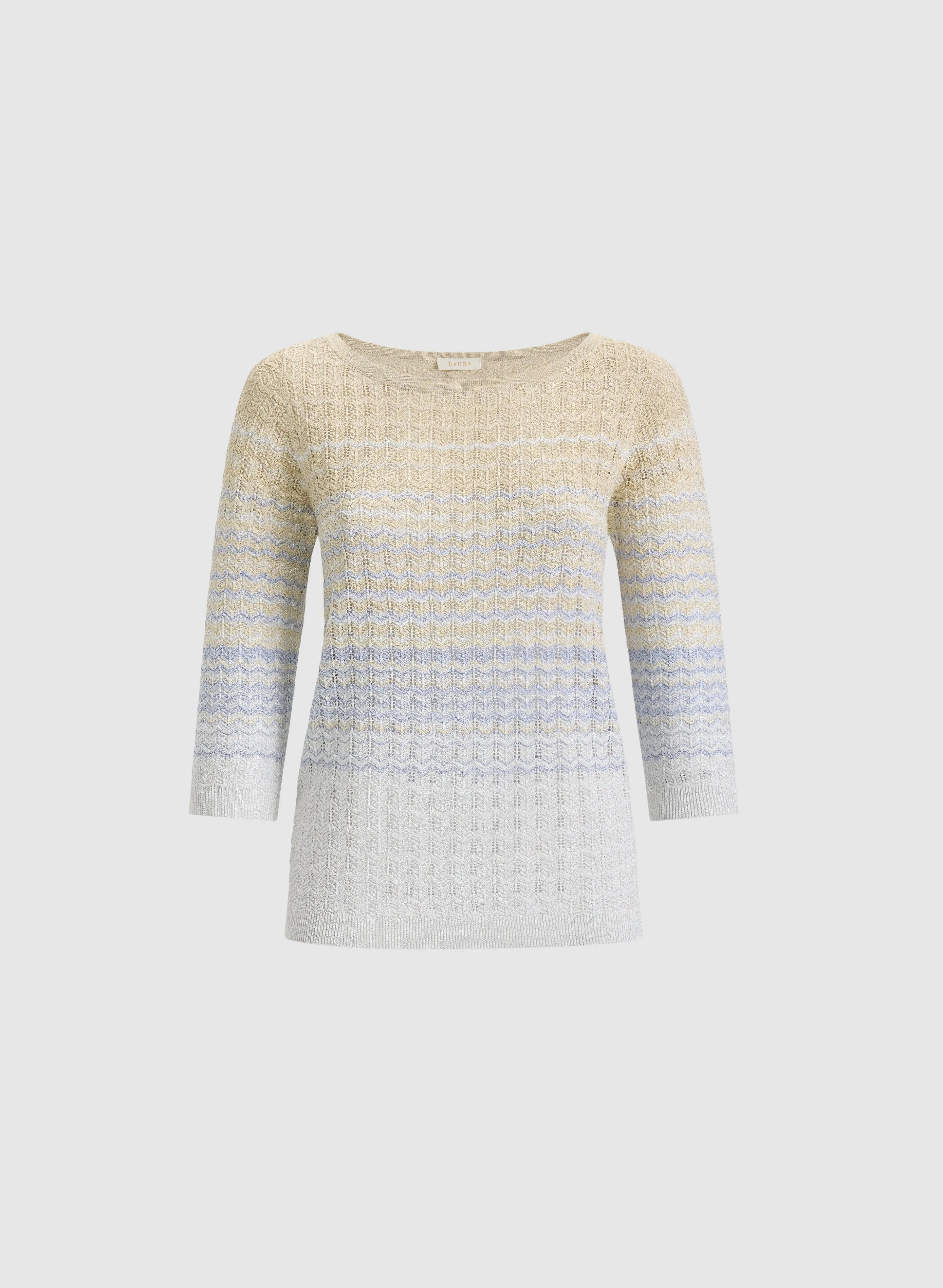 Ombre Open Knit Sweater sold by Laura product image thumbnail 5