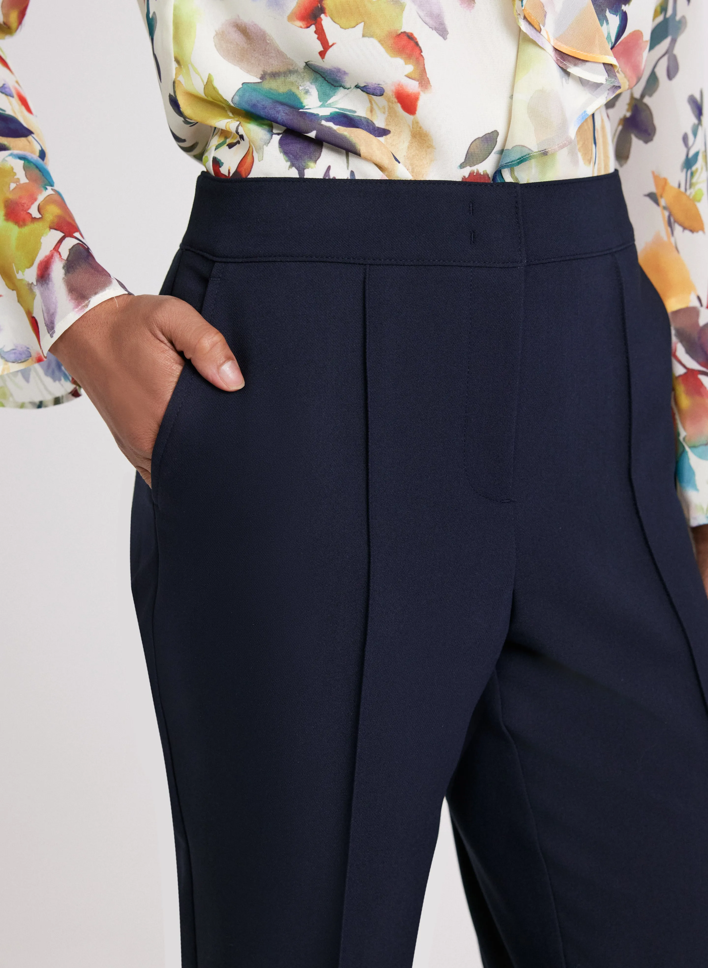 Emma Seamed Slim-Leg Pants sold by Laura product image thumbnail 5