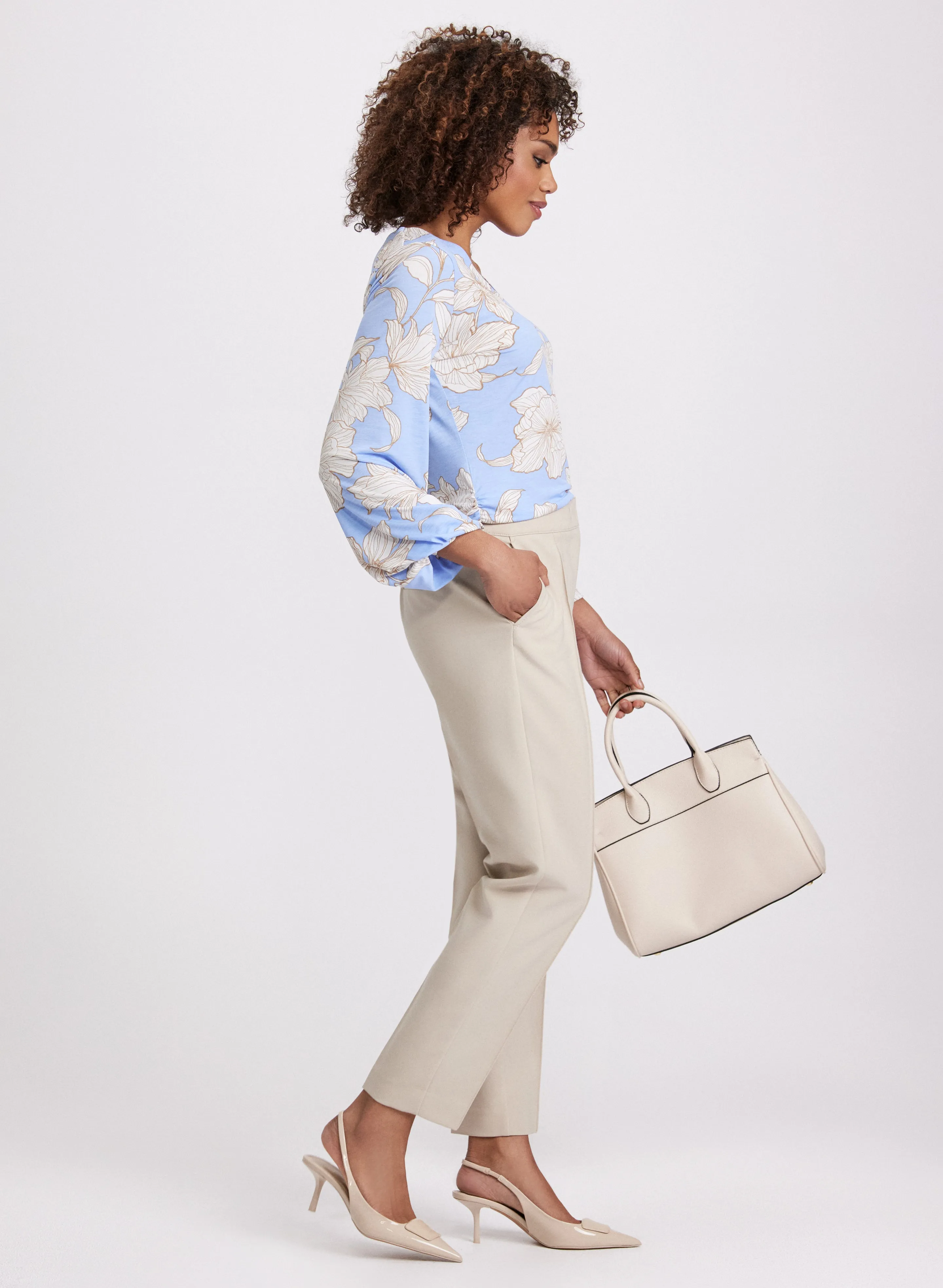 Emma Seamed Slim-Leg Pants sold by Laura product image thumbnail 4