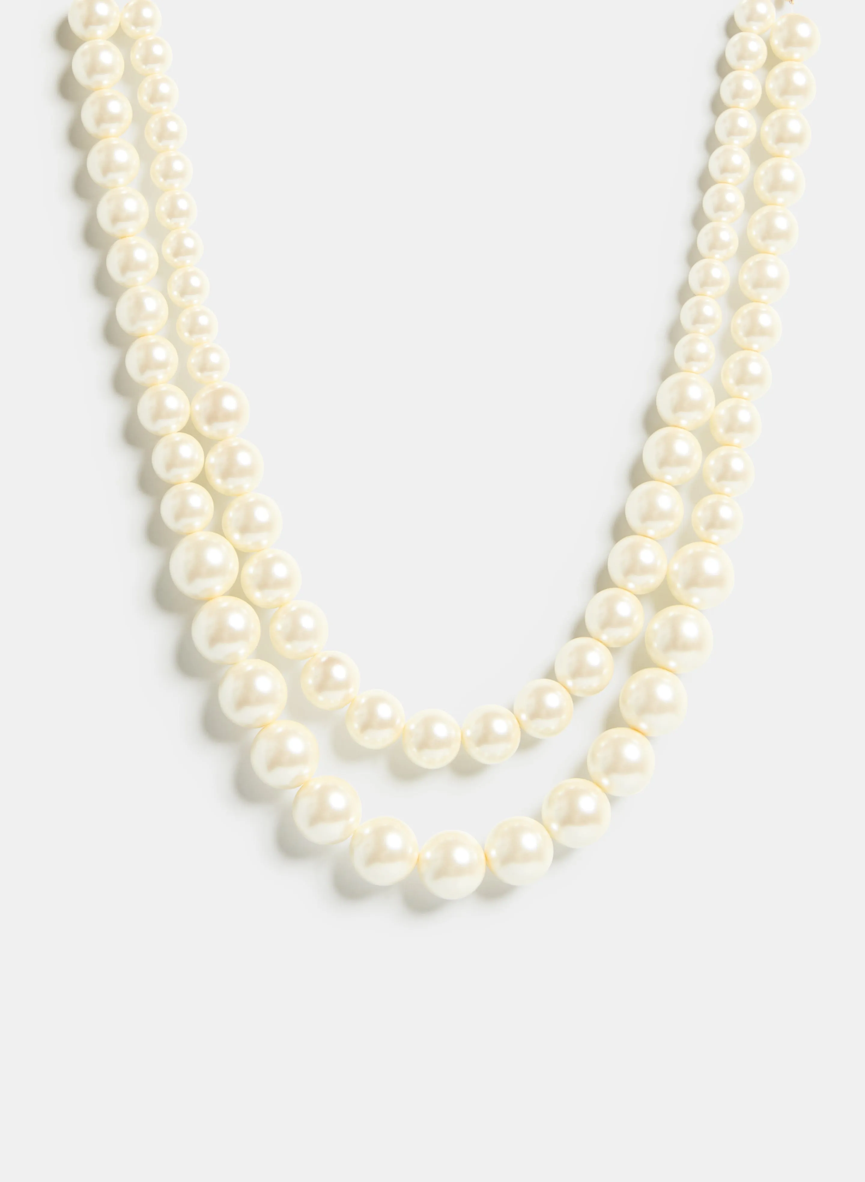 Double Pearl Necklace sold by Laura