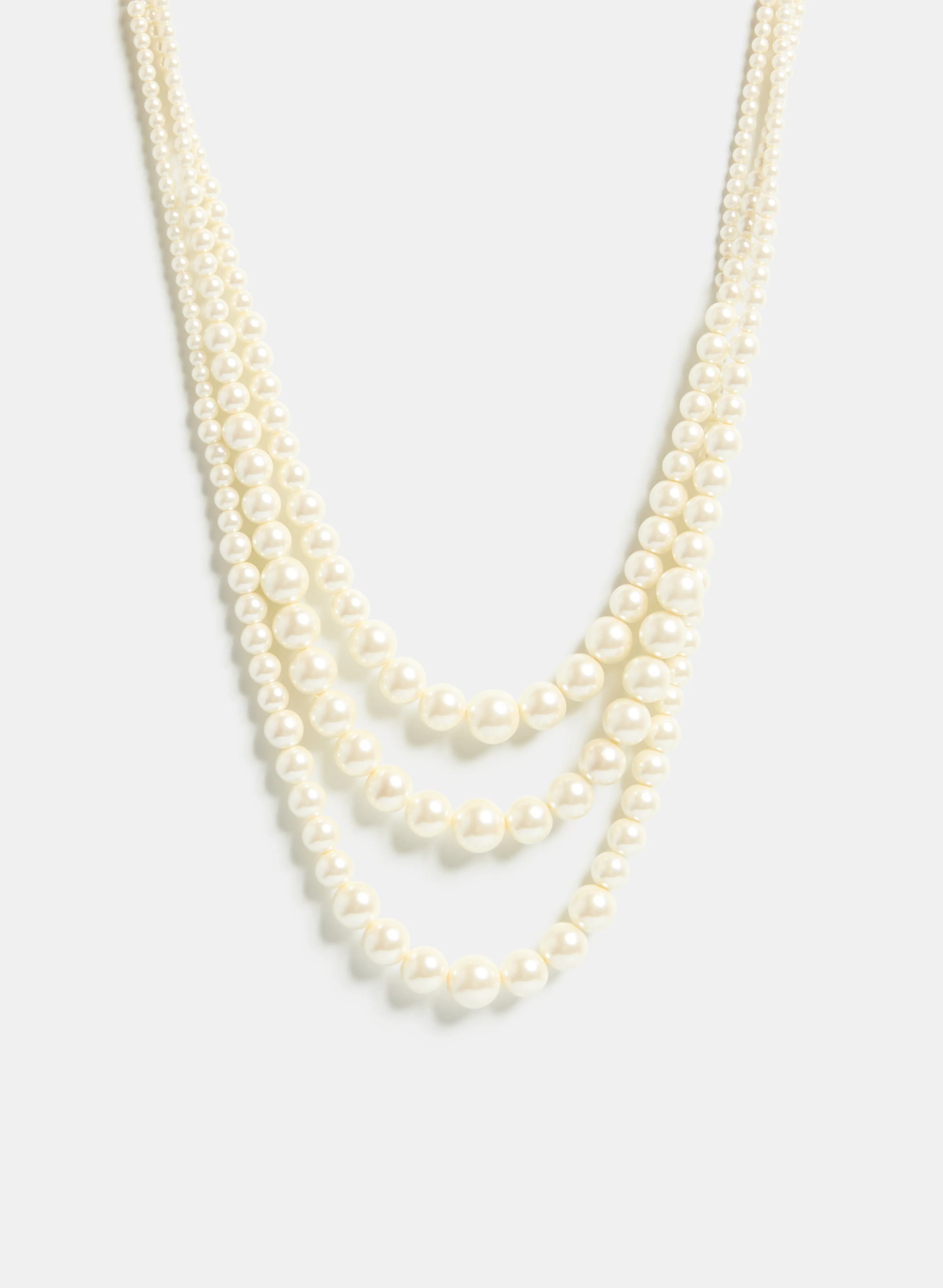 Tiered Pearl Necklace sold by Laura