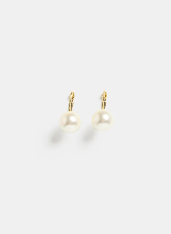 Pearl Stud Earrings sold by Laura