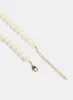 Metallic Bead & Pearl Necklace sold by Laura