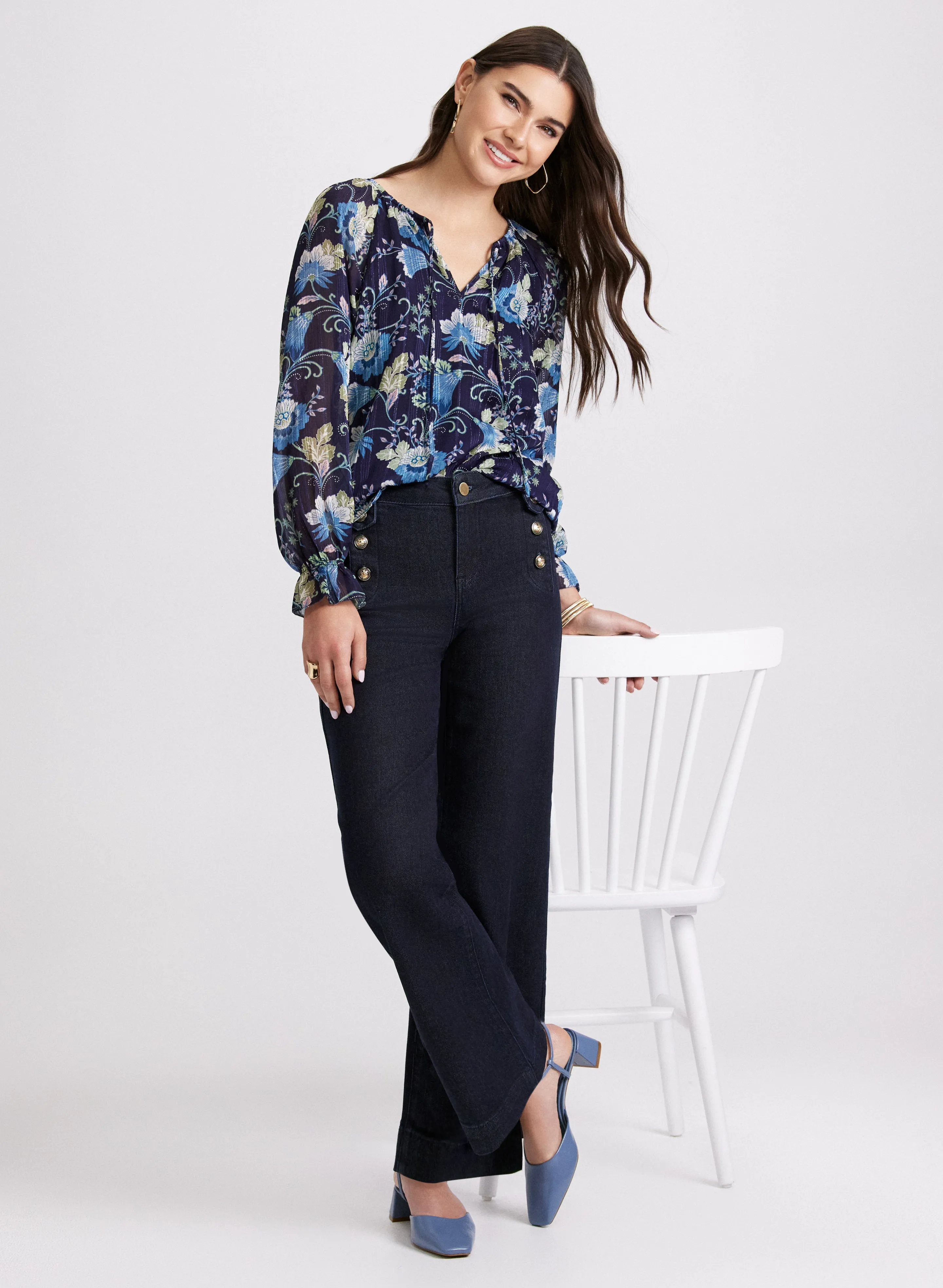 Floral Print Blouse sold by Laura product image thumbnail 4