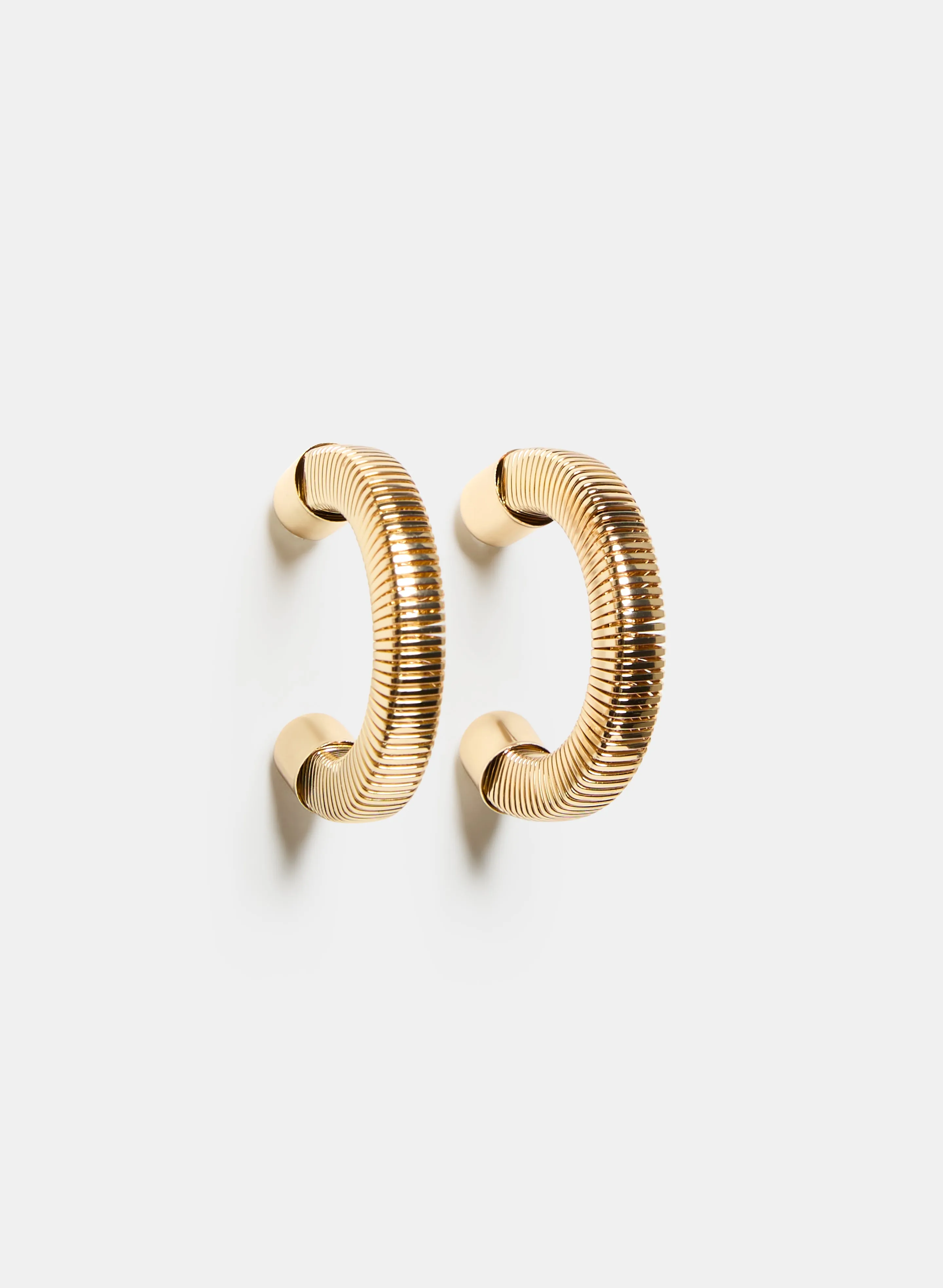 Watch Chain Hoop Earrings sold by Laura