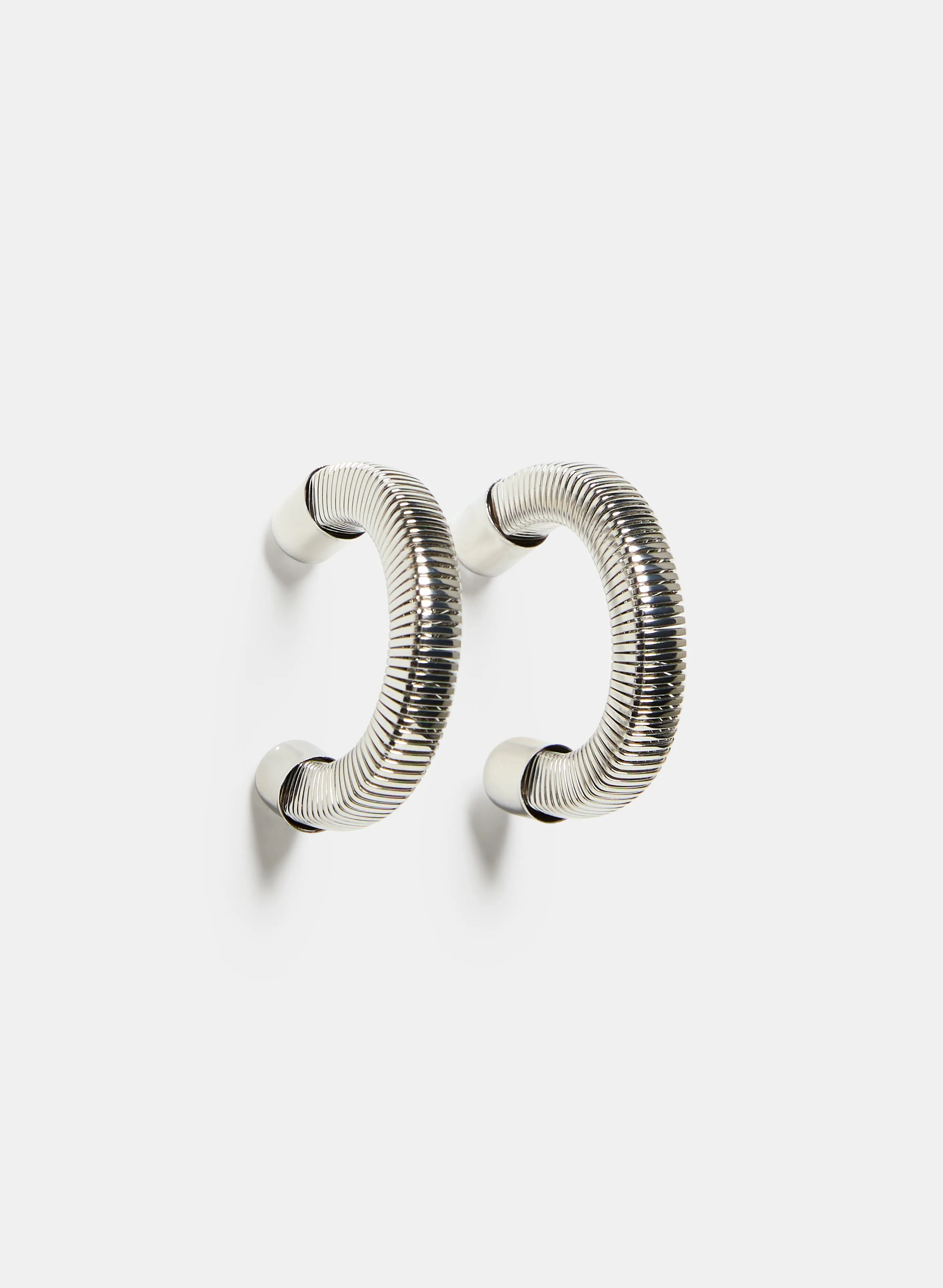 Watch Chain Hoop Earrings sold by Laura